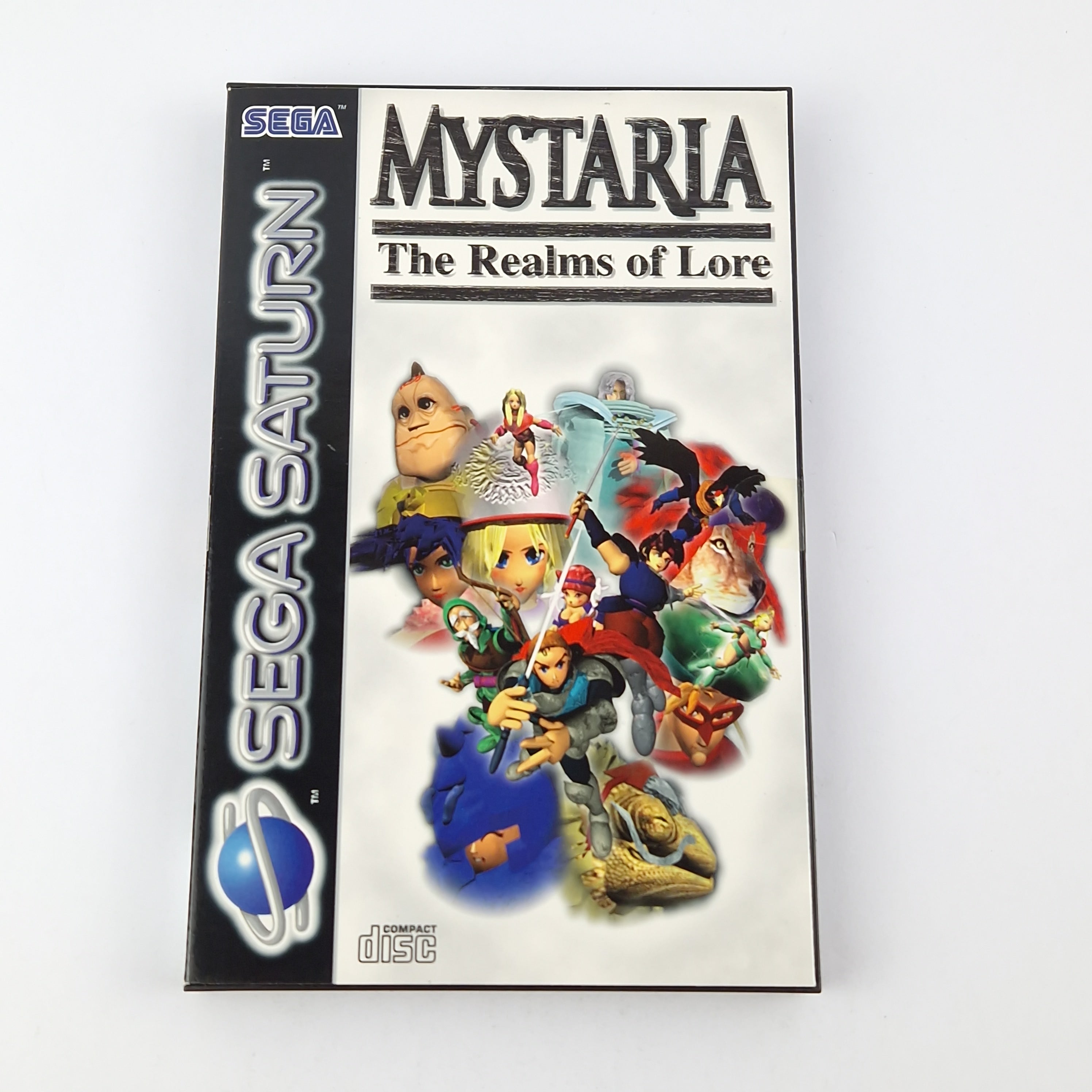 Sega Saturn Spiel – Mystaria The Realms of Lore OVP PAL