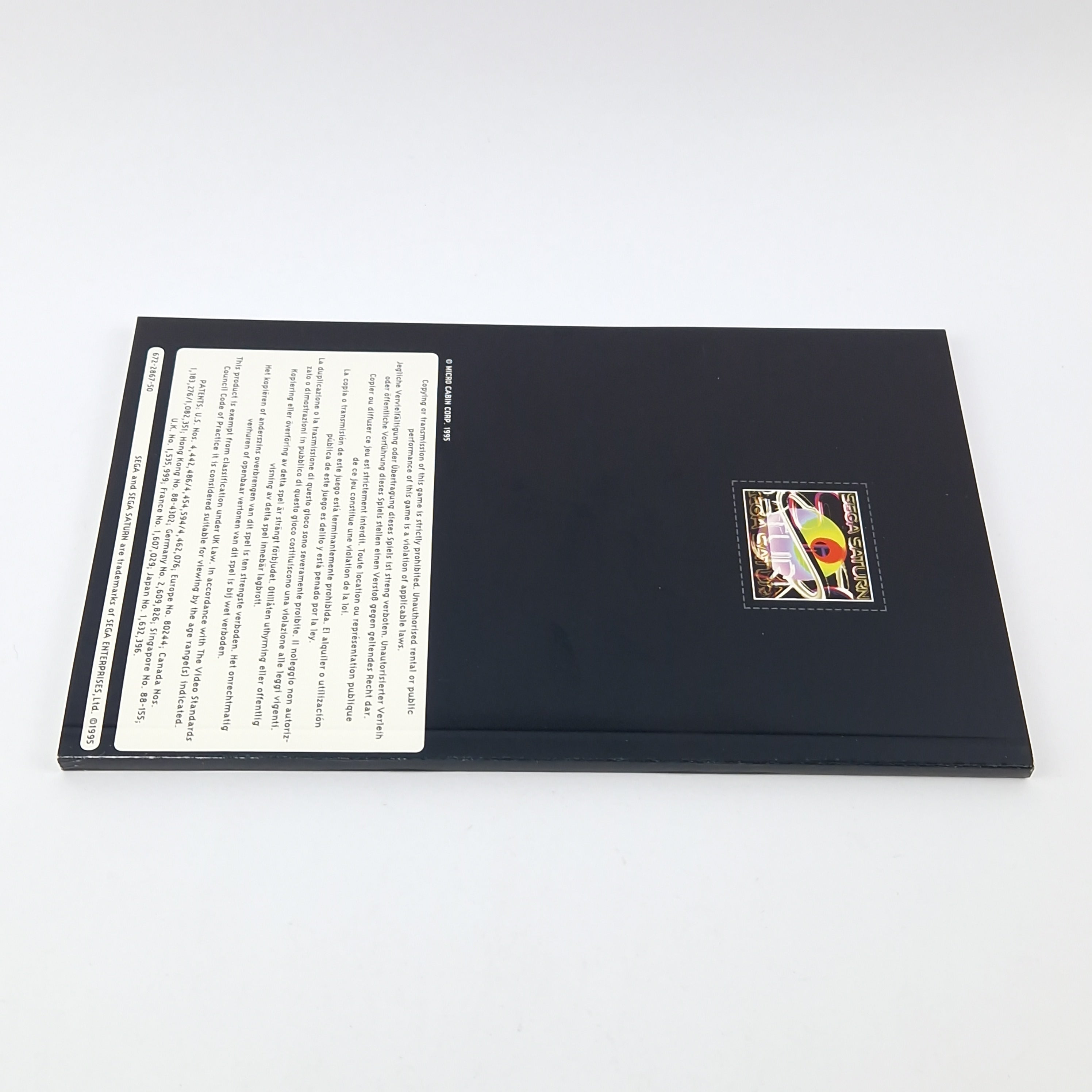 Sega Saturn Spiel – Mystaria The Realms of Lore OVP PAL