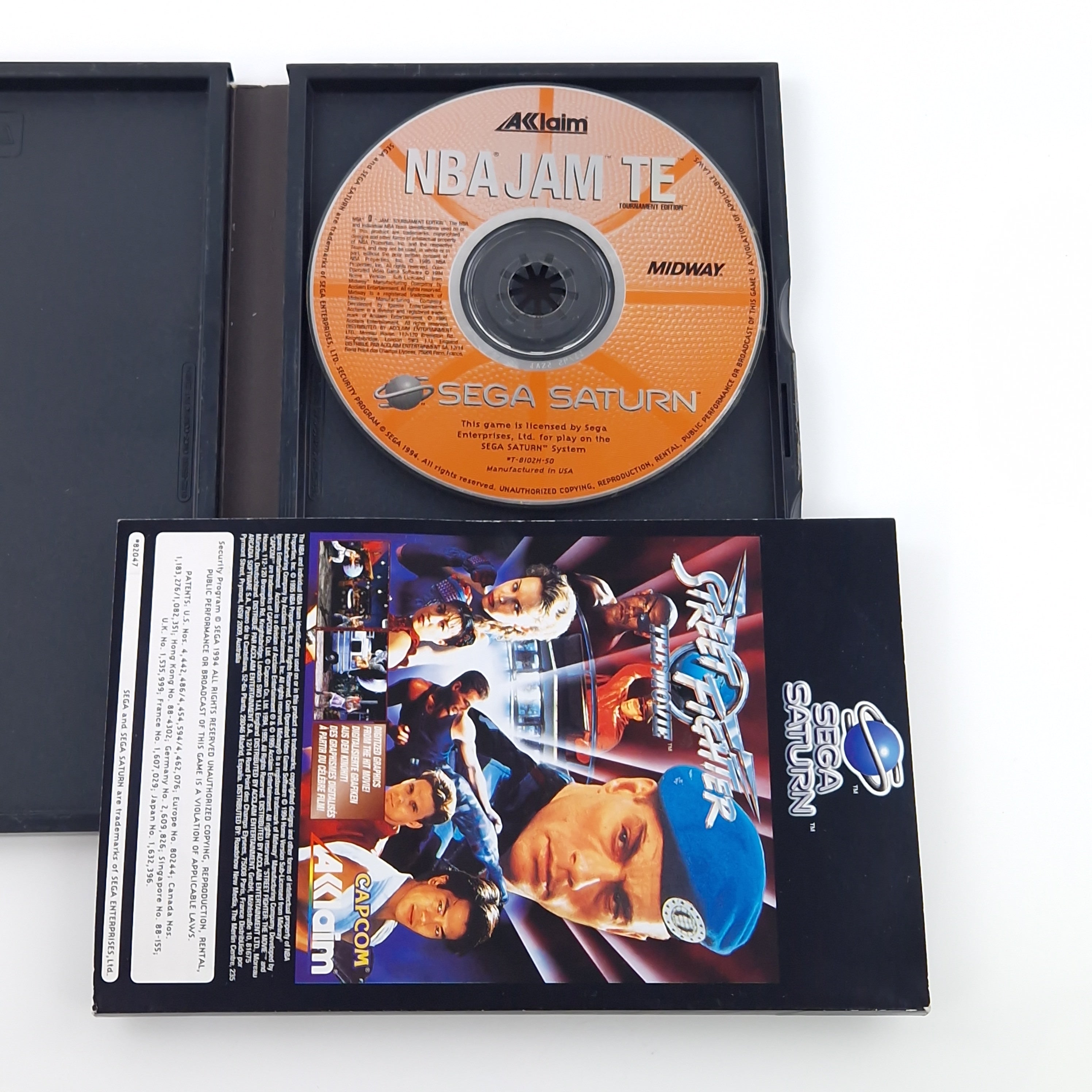 Sega Saturn Spiel – NBA JAM T.E. Tournament Edition OVP