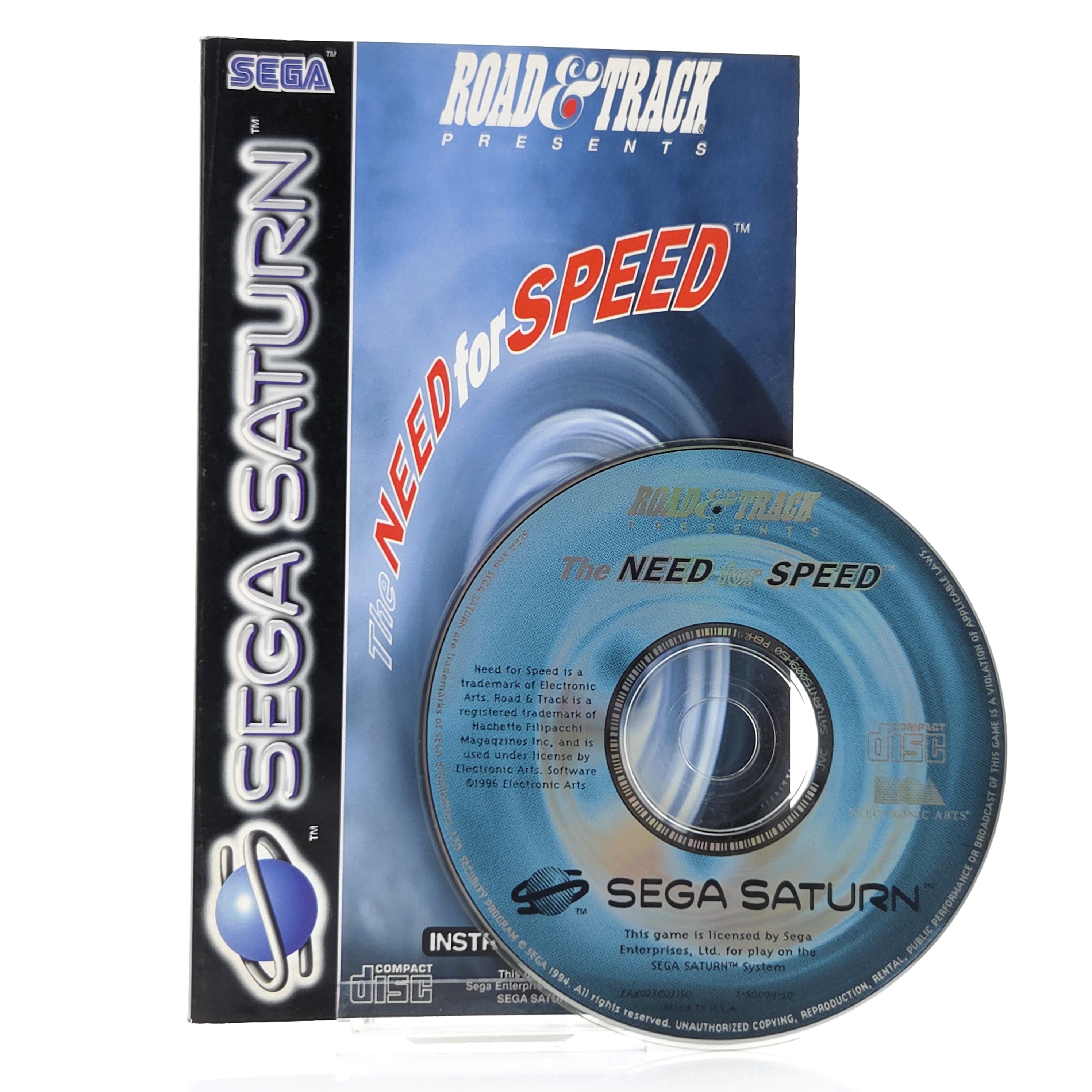 Sega Saturn Spiel: Need for Speed - CD-Rom + Anleitung (PAL EUR)