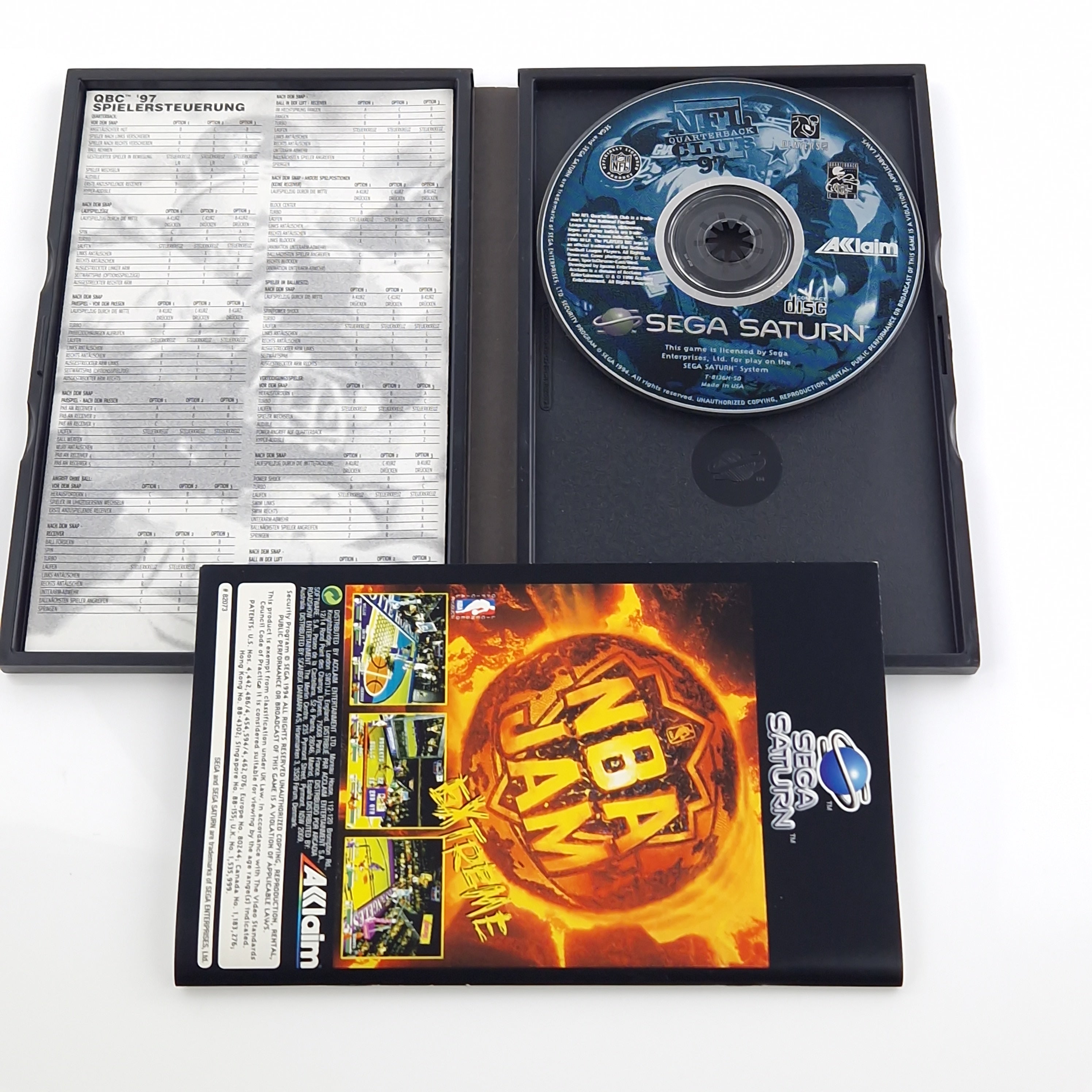 Sega Saturn Spiel – NFL Quarterback Club 97 OVP PAL