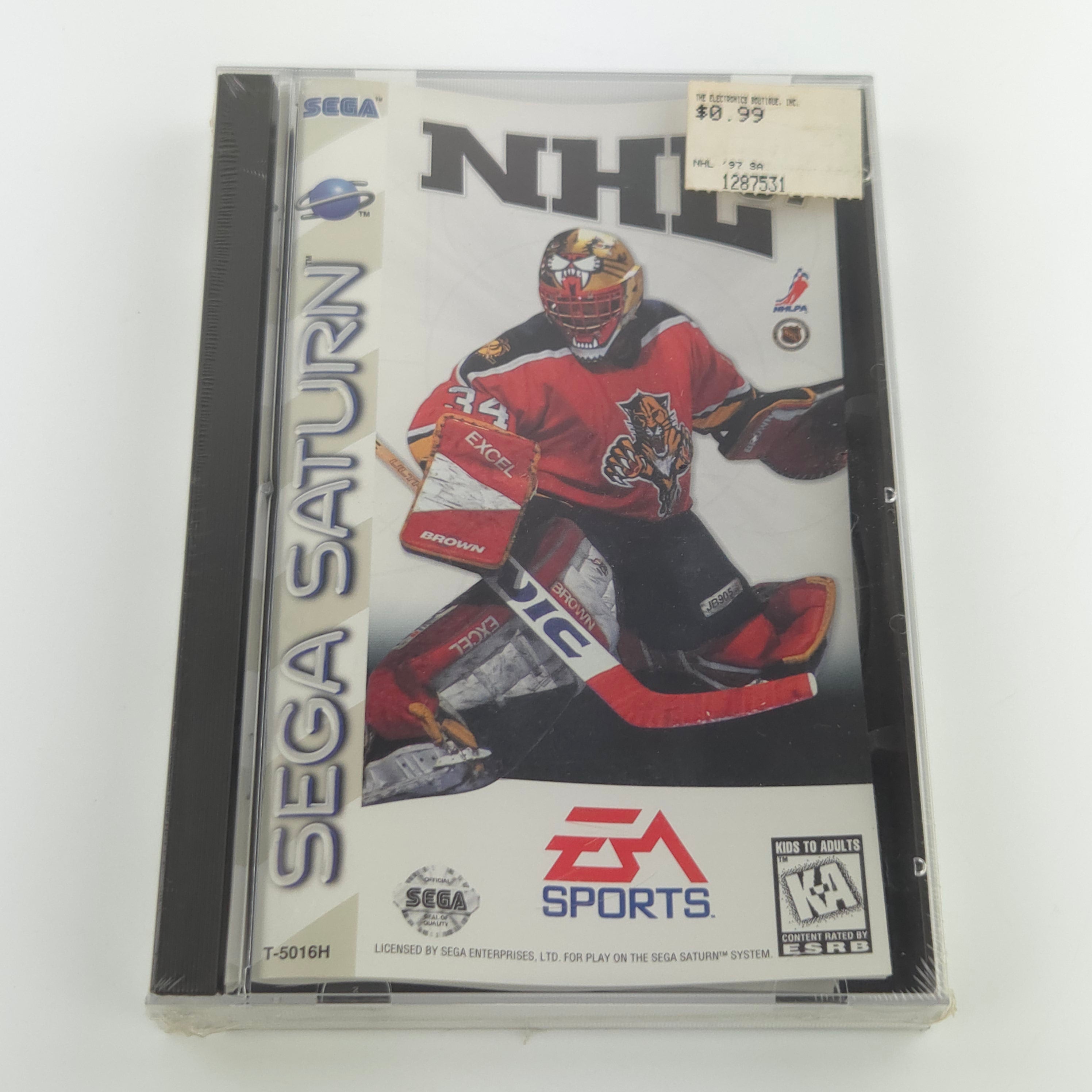 Sega Saturn Spiel – NHL 97 Icehockey (USA Neu OVP)