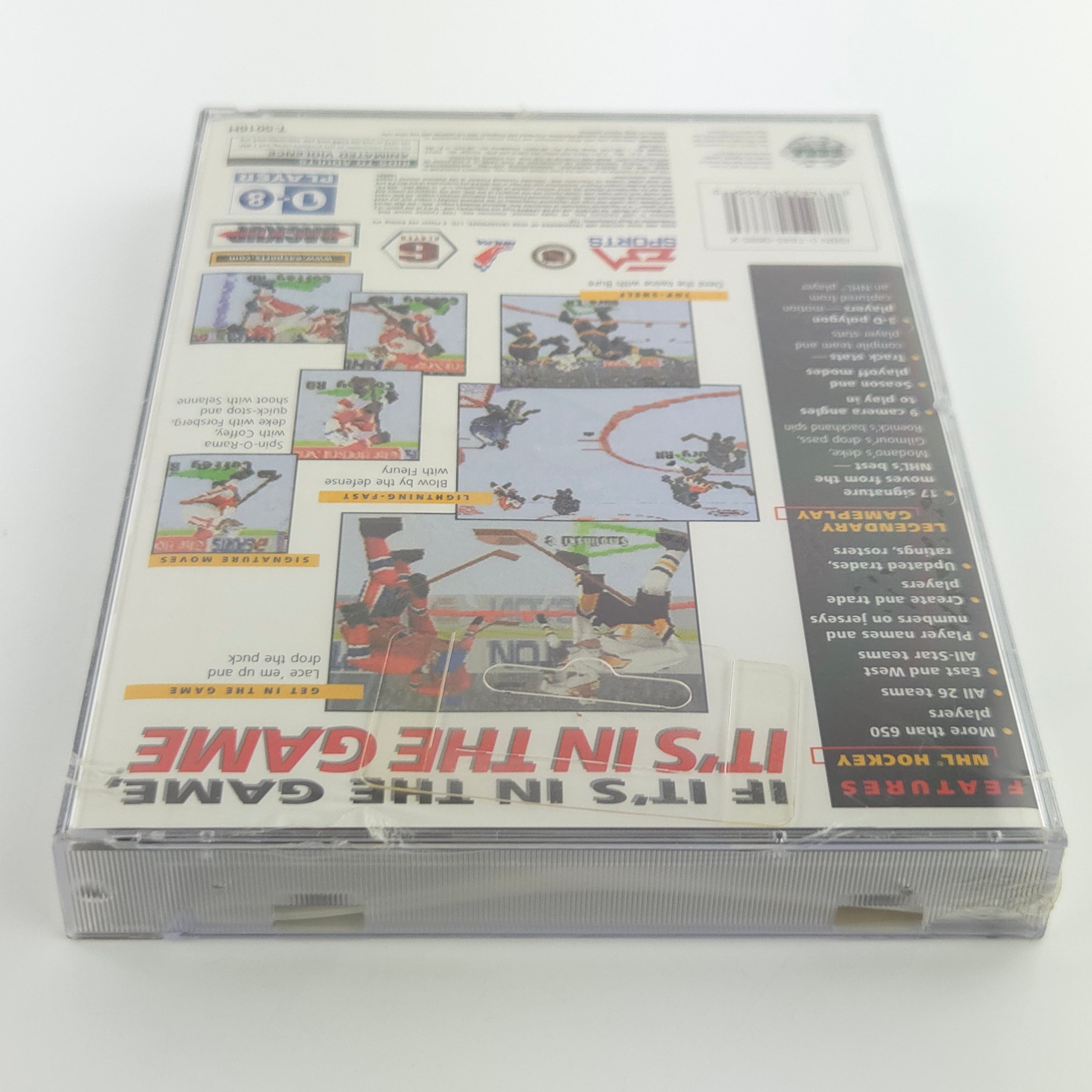 Sega Saturn Spiel – NHL 97 Icehockey (USA Neu OVP)