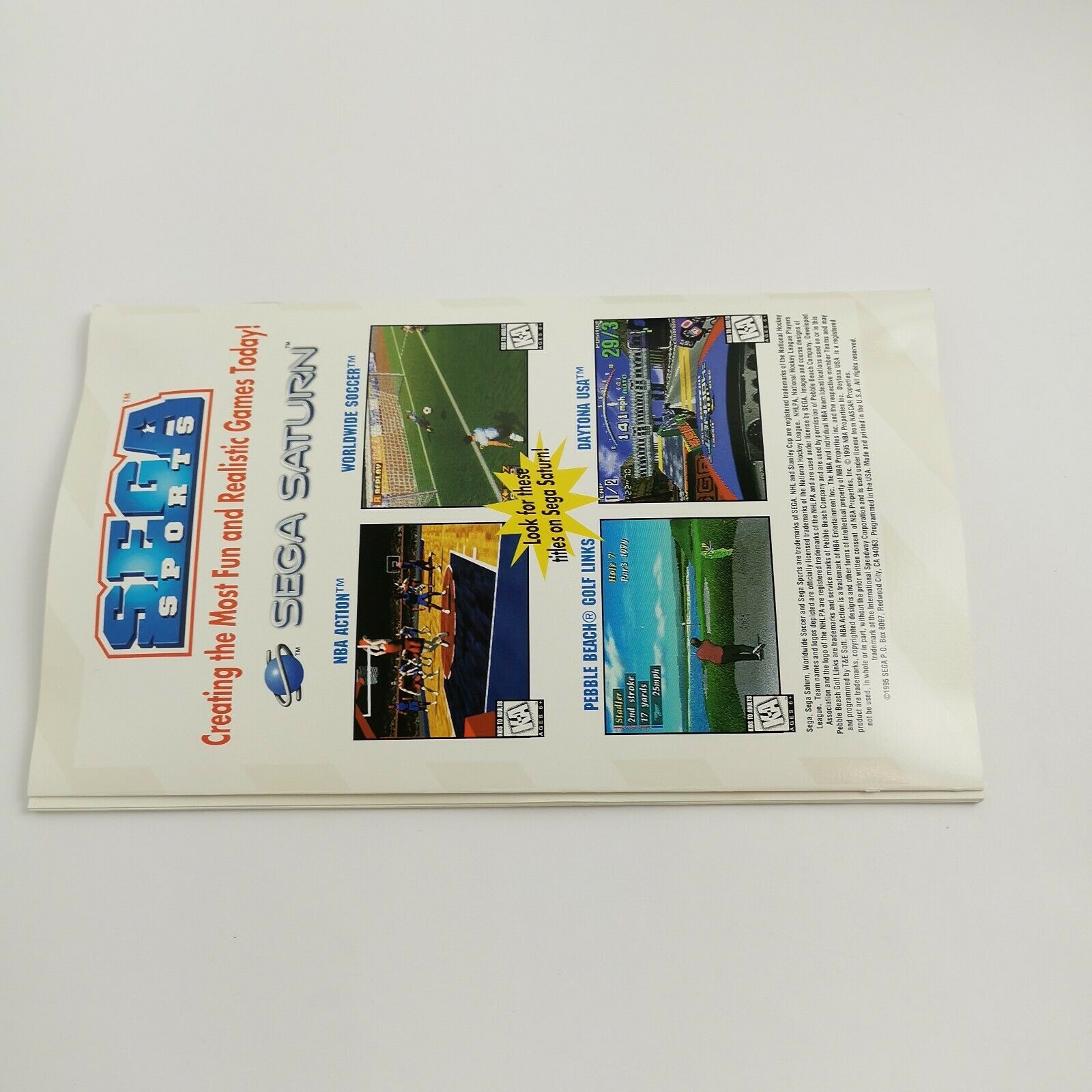 Sega Saturn Spiel – NHL All-Star Hockey (NTSC-USA)