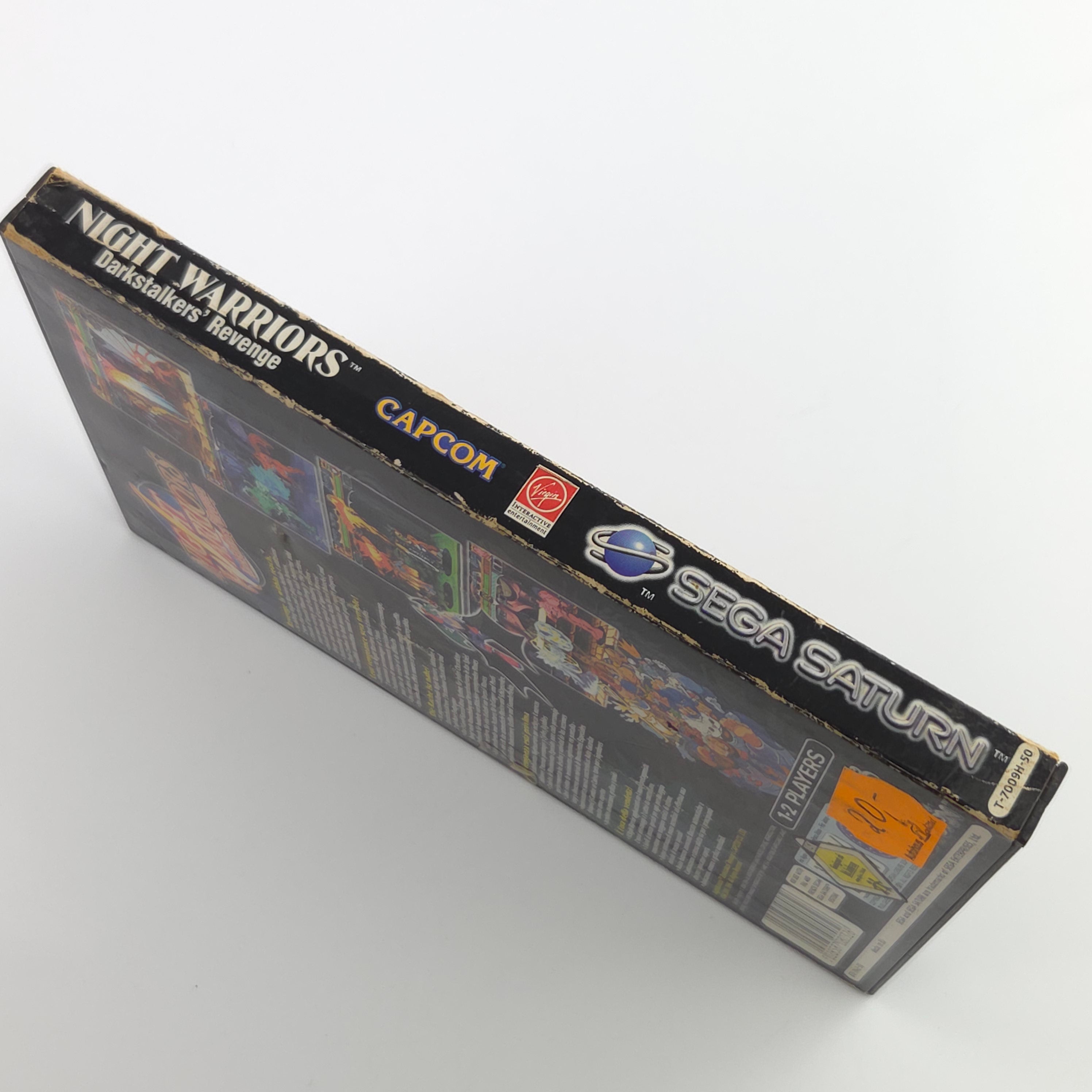Sega Saturn Spiel – Night Warriors Darkstalkers DEFEKT