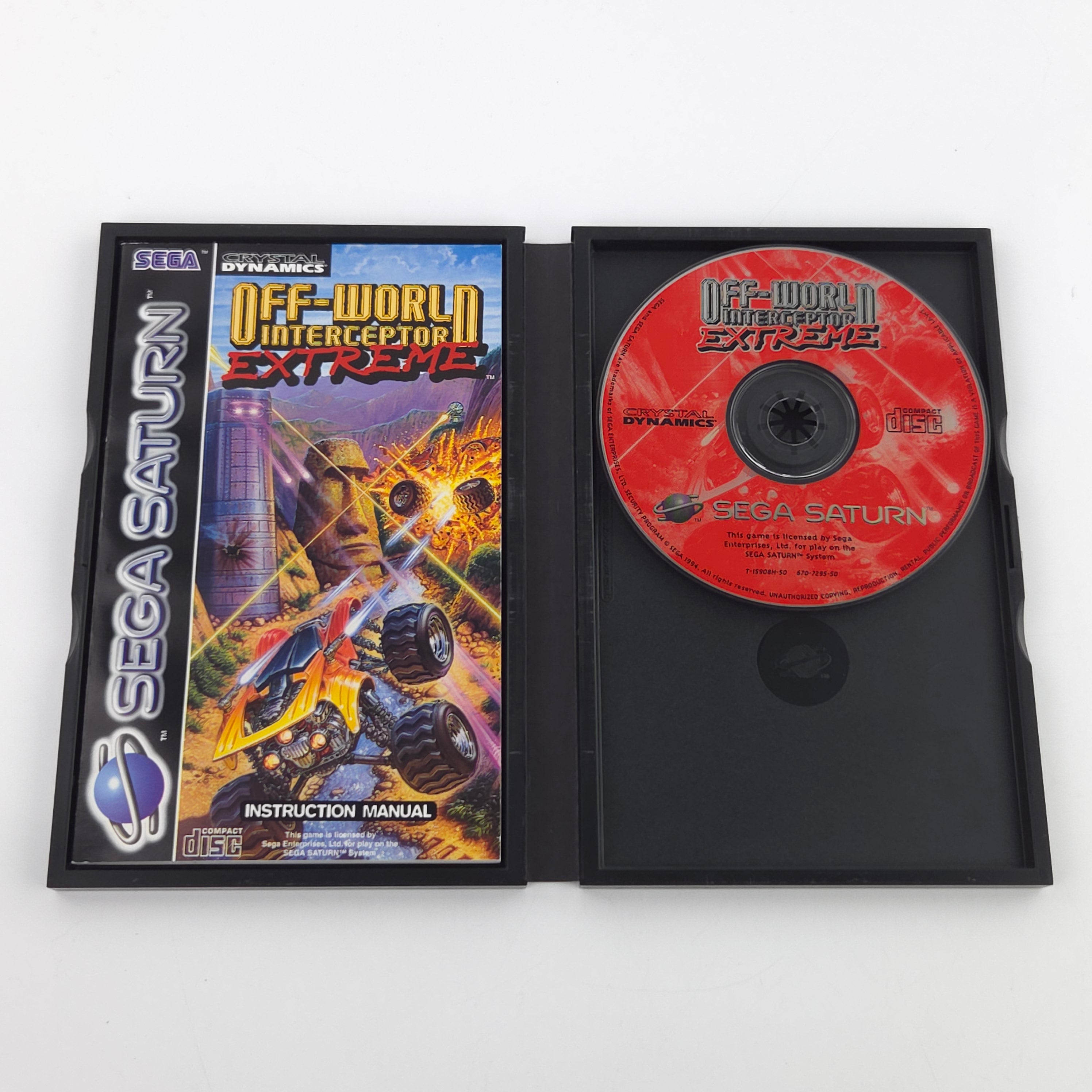 Sega Saturn Spiel Off-World Interceptor Extreme OVP PAL