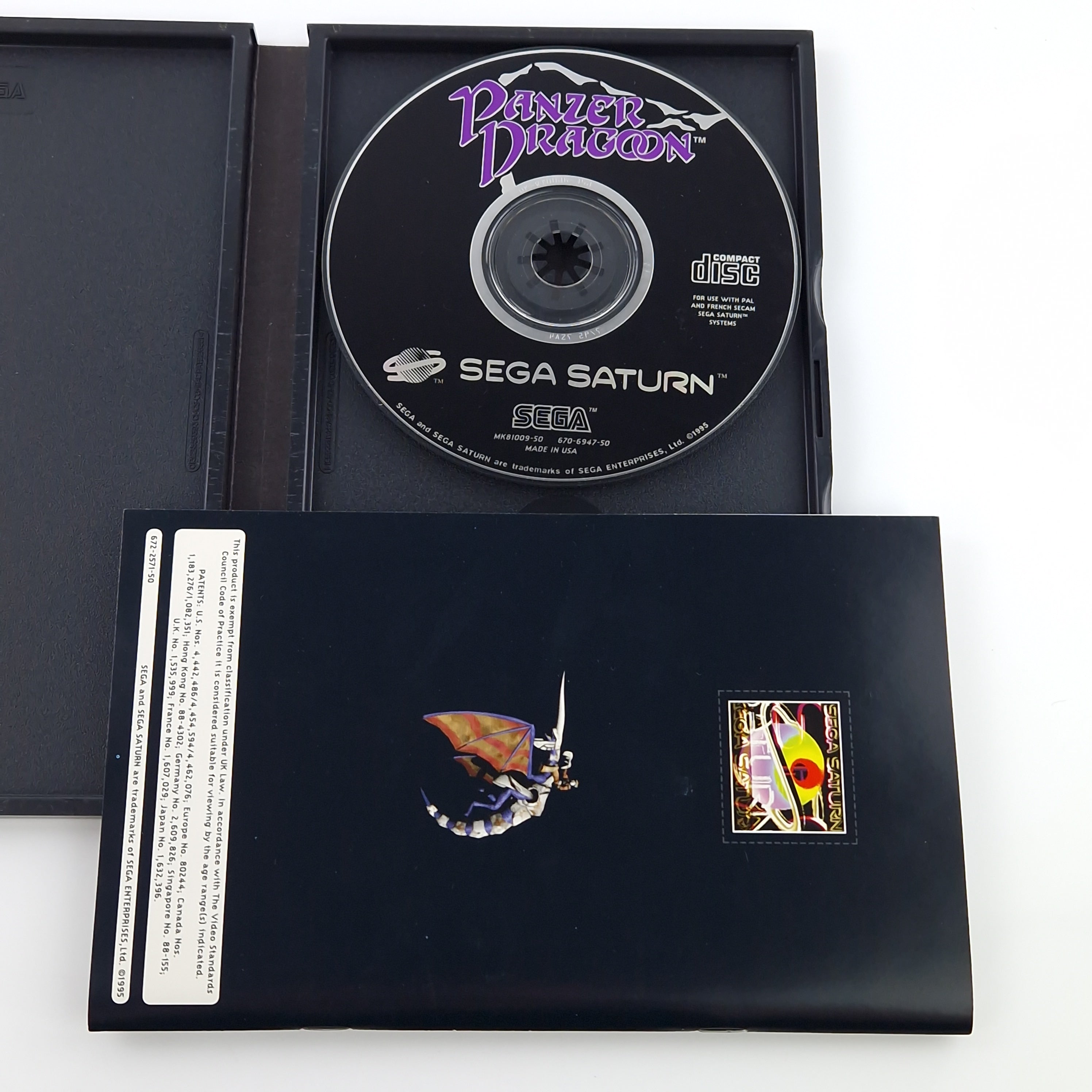 Sega Saturn Spiel – Panzer Dragoon OVP PAL