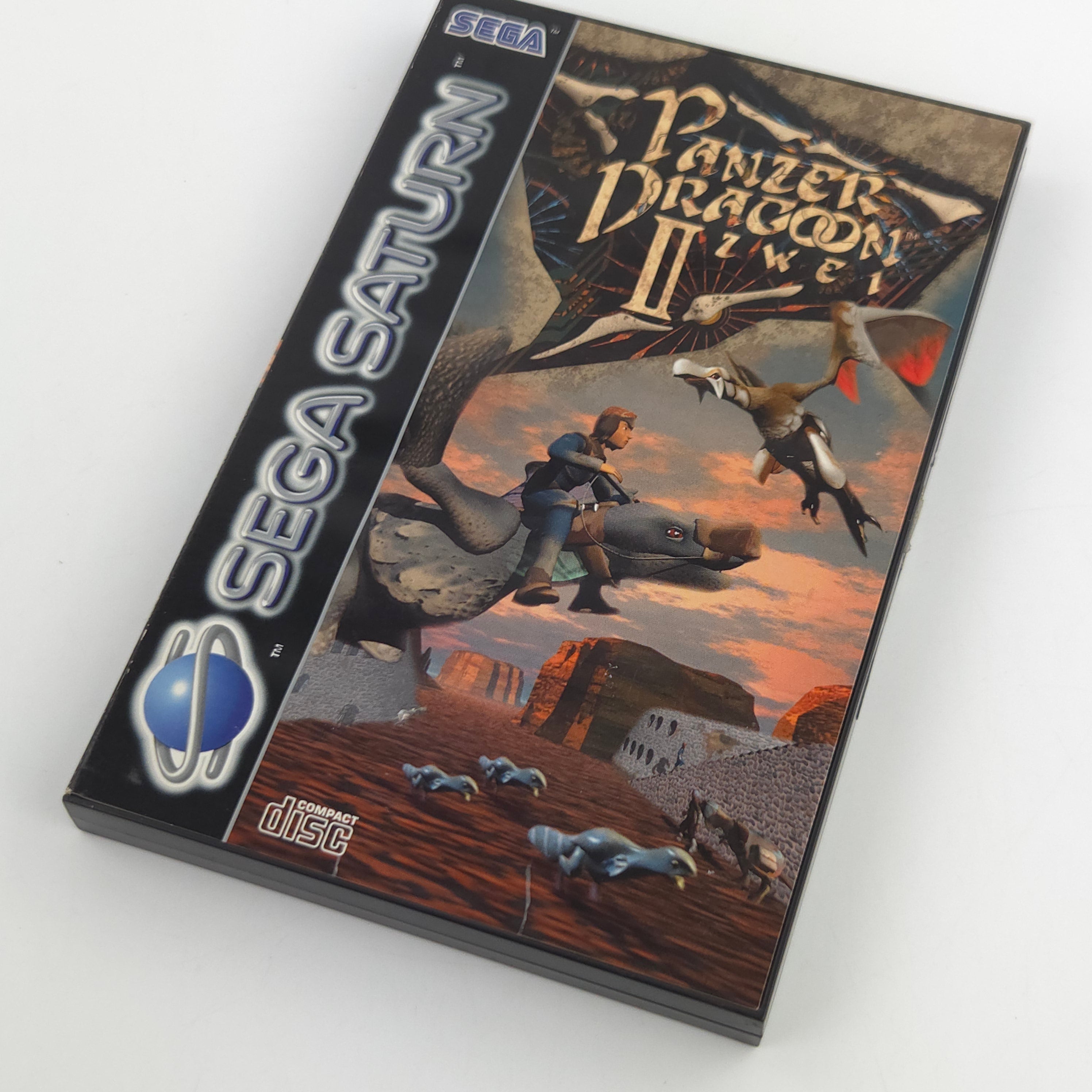 Sega Saturn Spiel Panzer Dragoon II Zwei OVP PAL EUR
