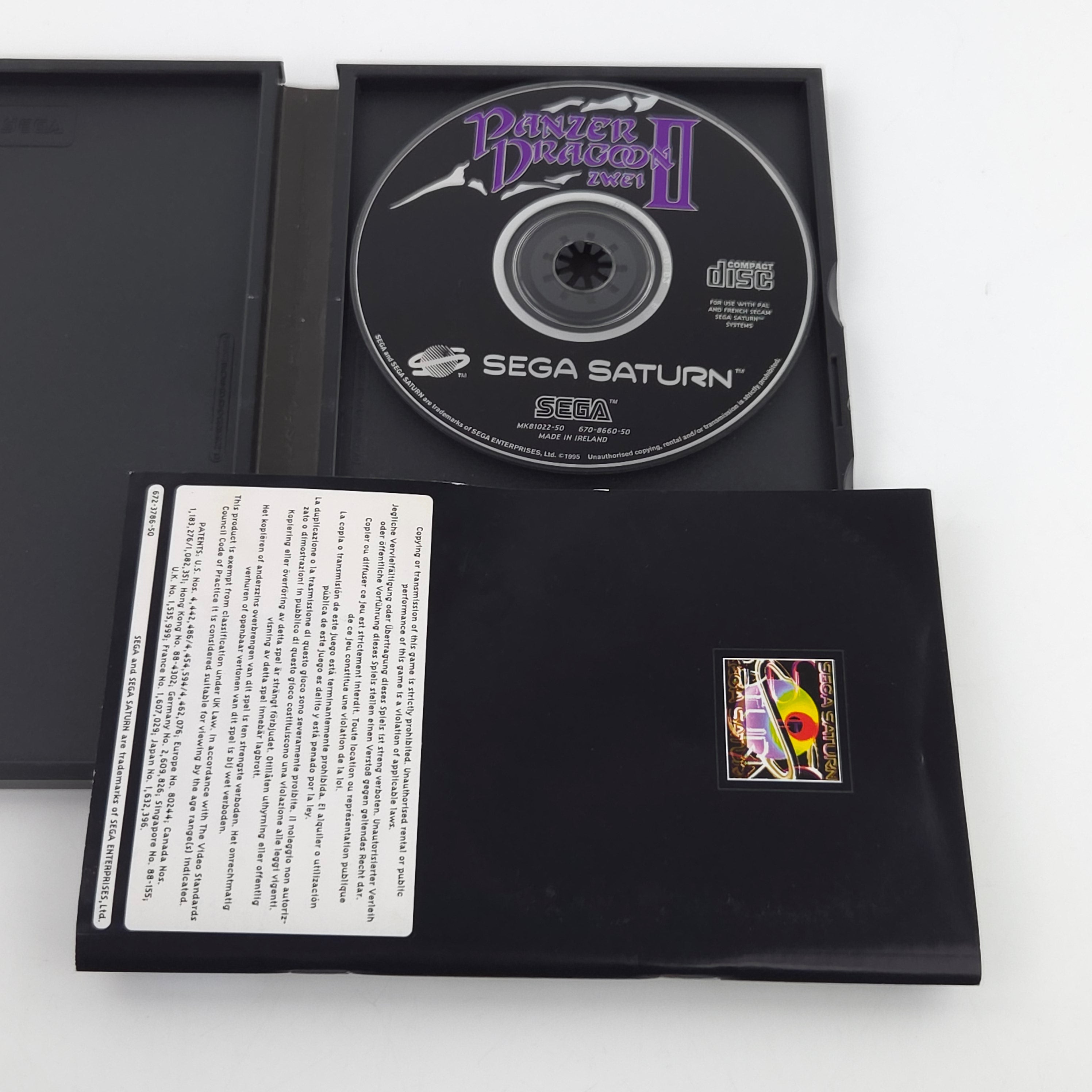 Sega Saturn Spiel Panzer Dragoon II Zwei OVP PAL EUR
