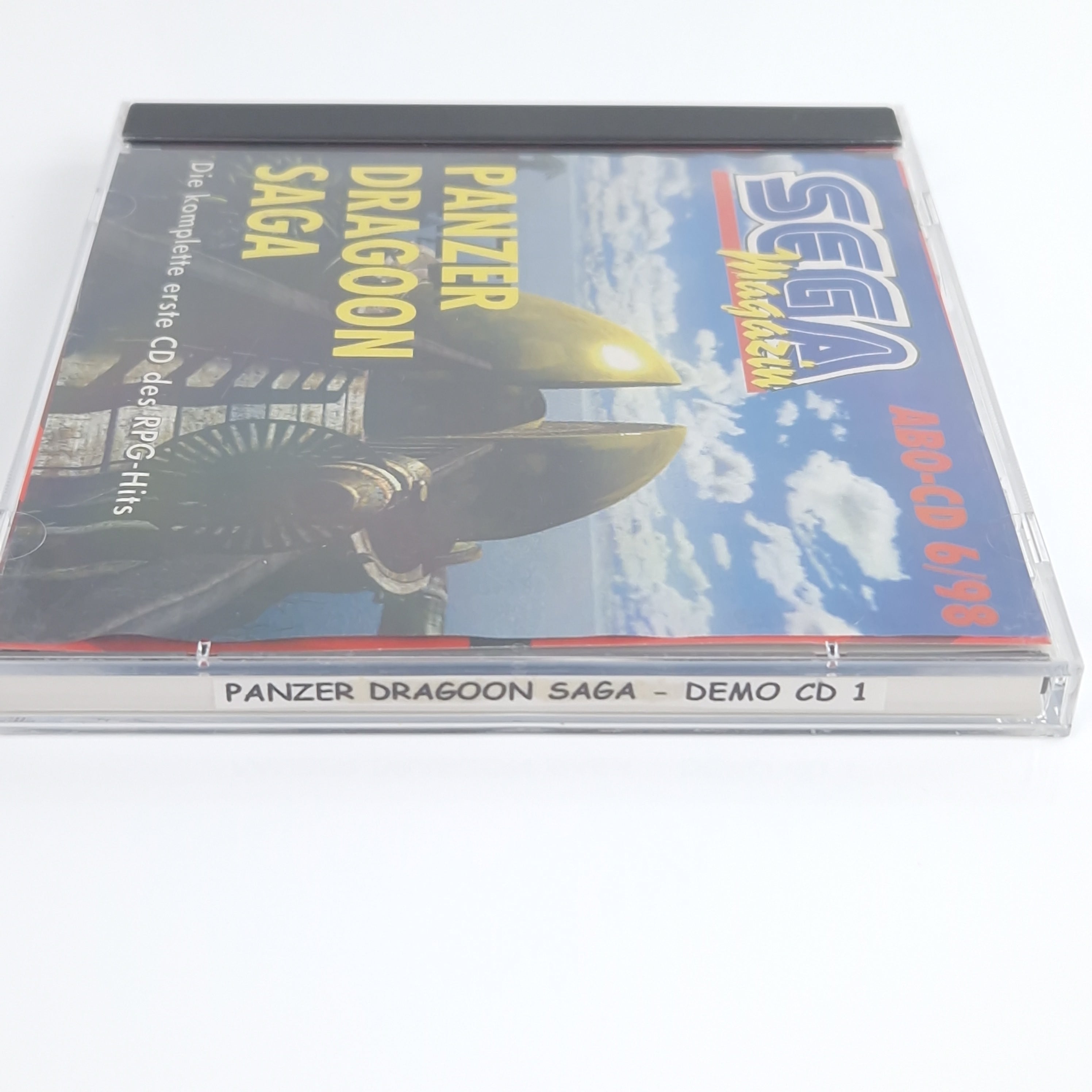 Sega Saturn Spiel – Panzer Dragoon Saga Demo Disc 1 PAL