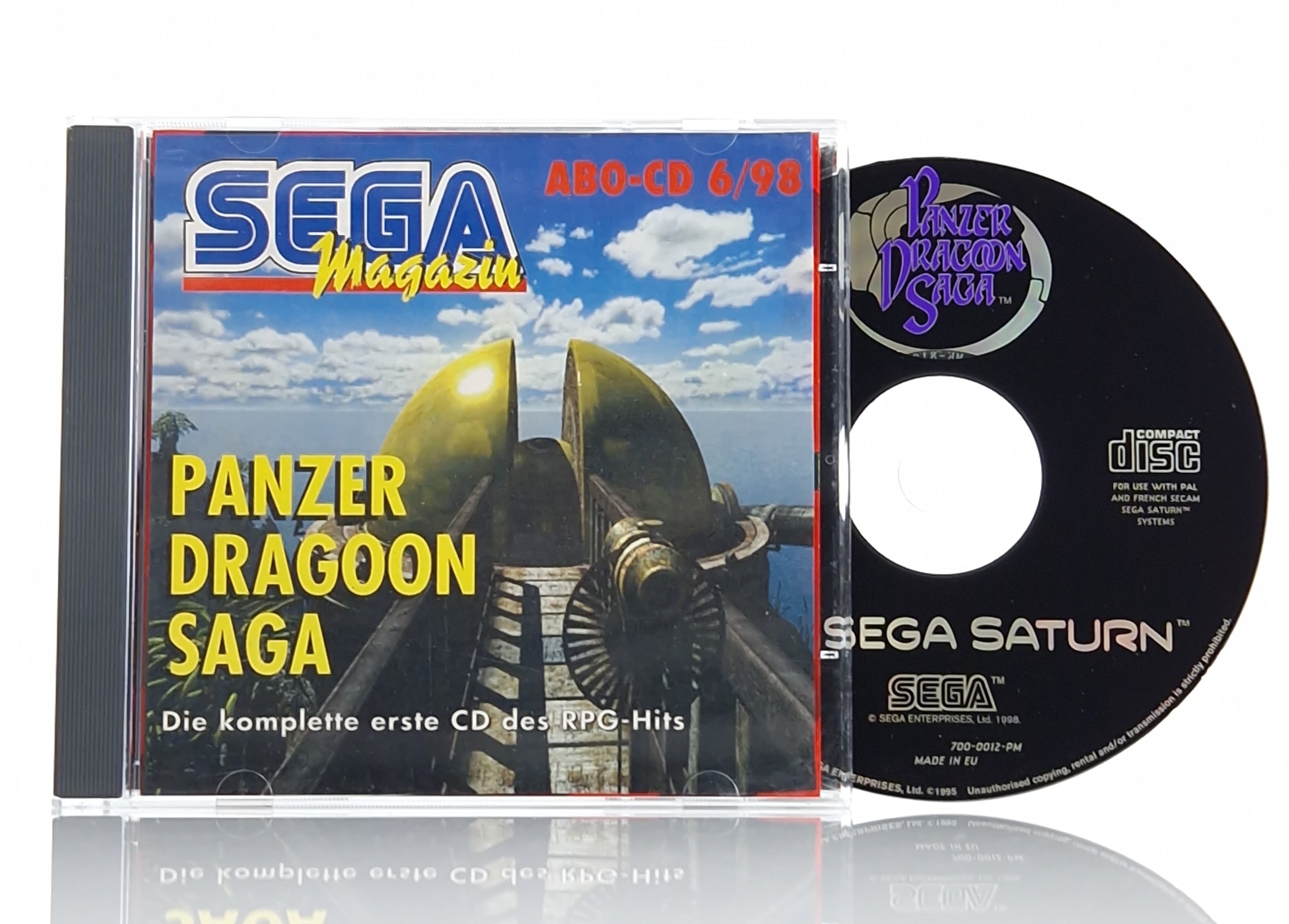 Sega Saturn Spiel – Panzer Dragoon Saga Demo Disc 1 PAL