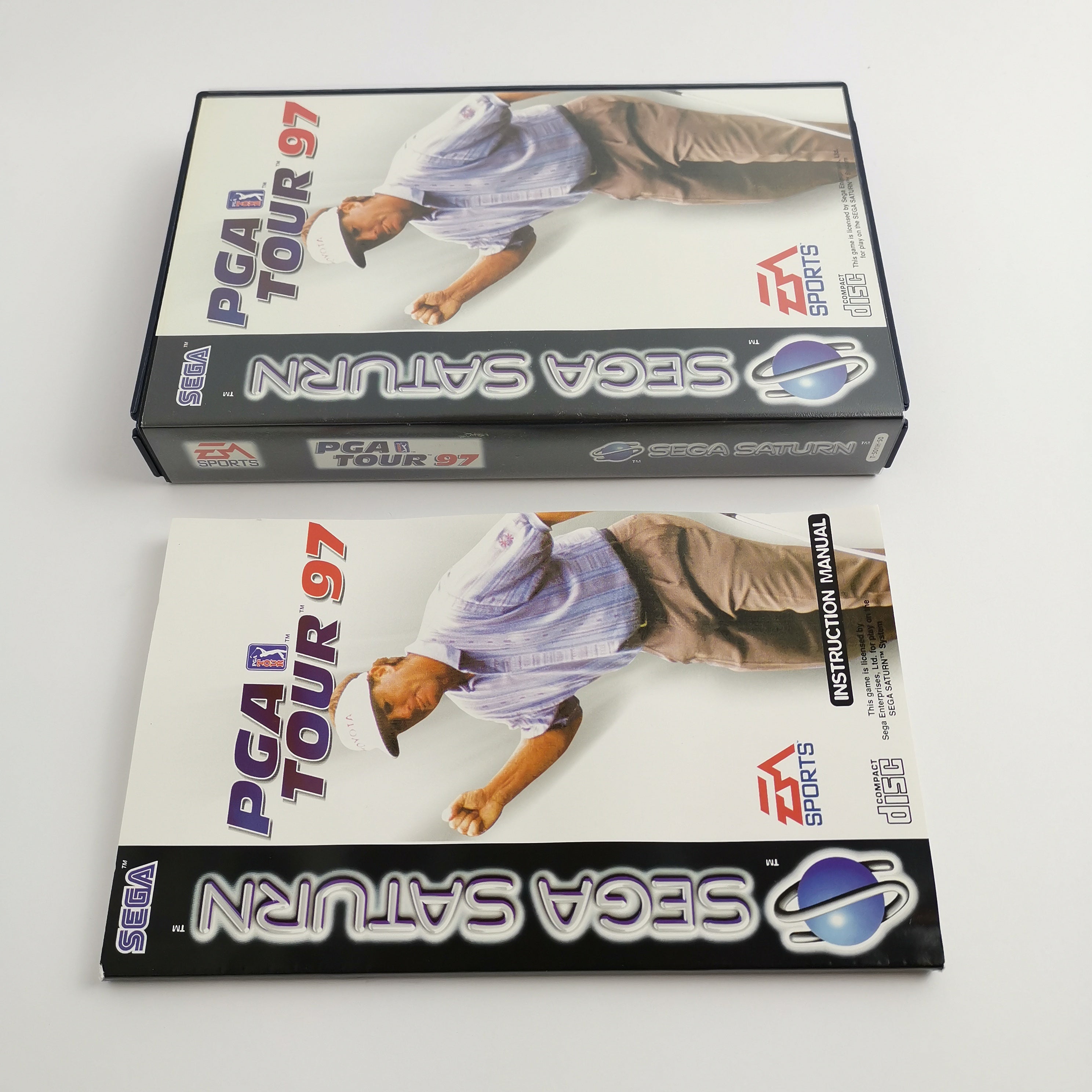 Sega Saturn Spiel – PGA Tour 97 Golf OVP PAL EA Sports