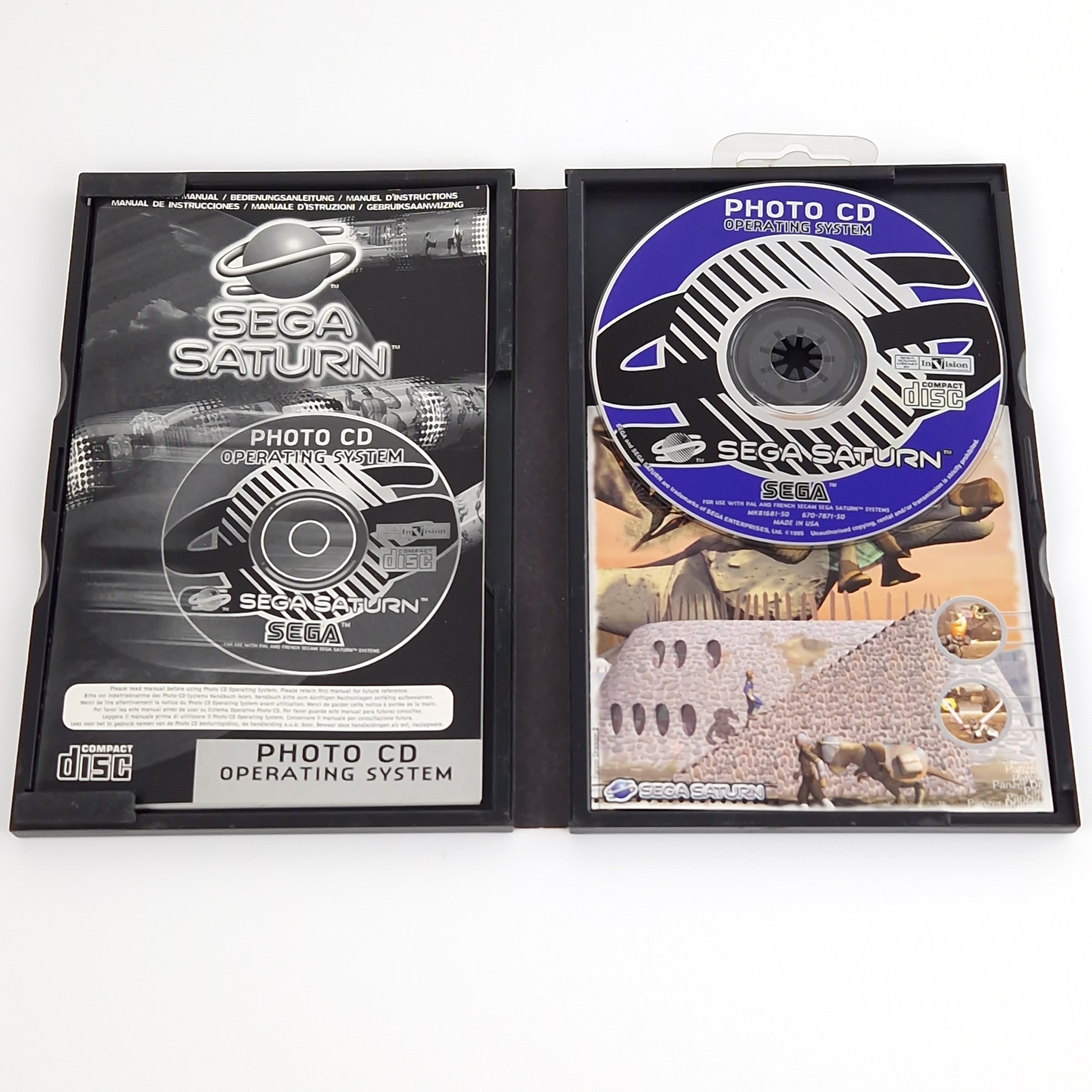Sega Saturn Spiel – Photo Operating System (PAL OVP)