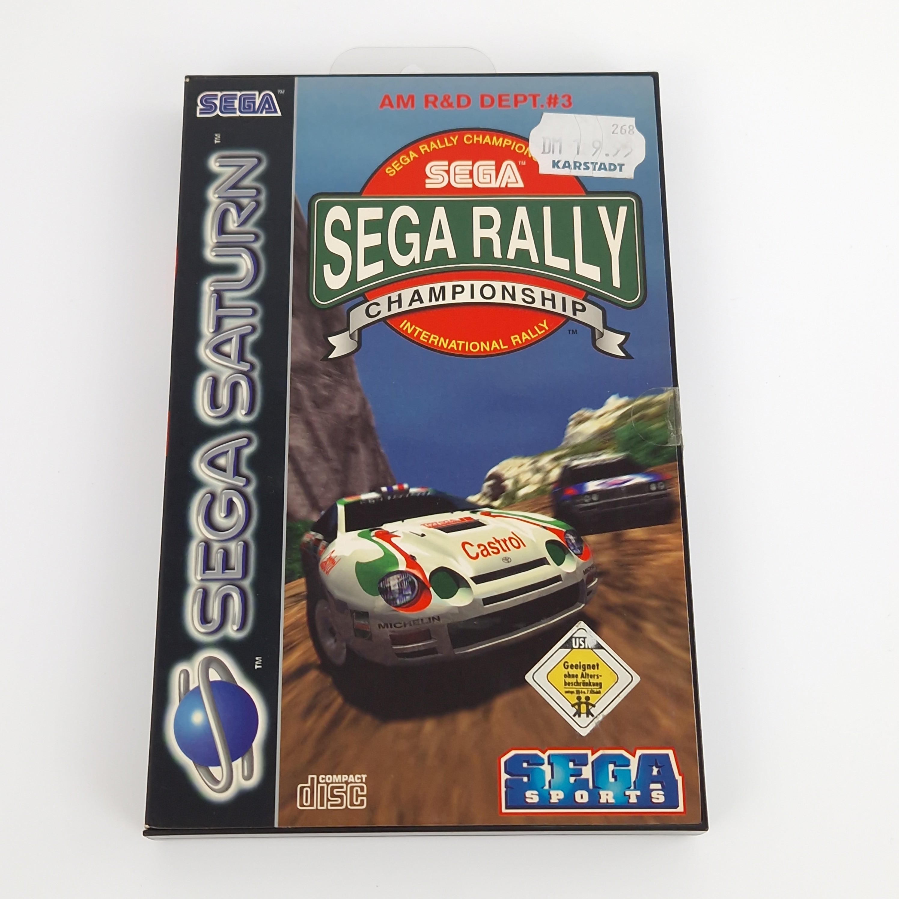 Sega Saturn Spiel – Sega Rally Championship (OVP PAL)
