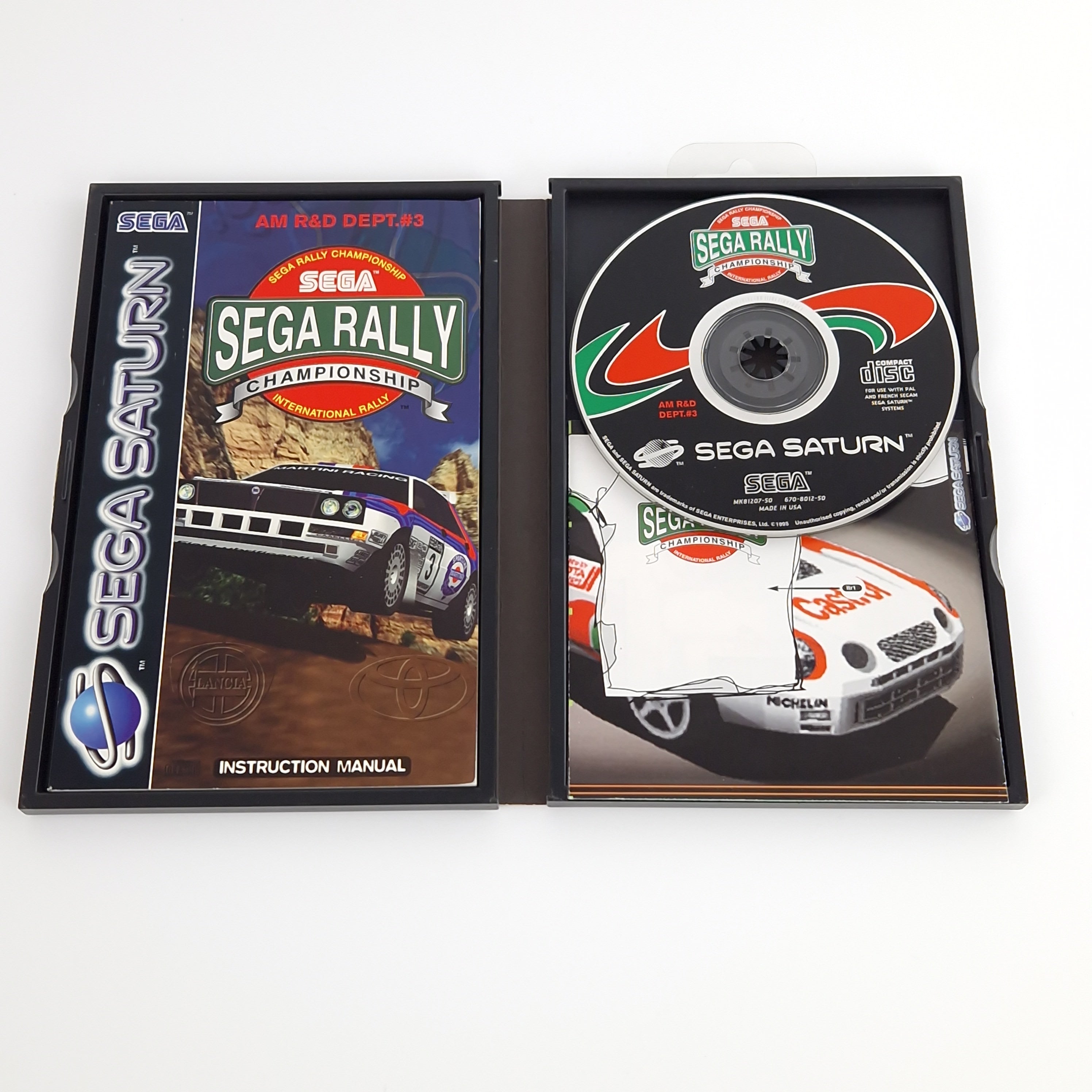 Sega Saturn Spiel – Sega Rally Championship (OVP PAL)