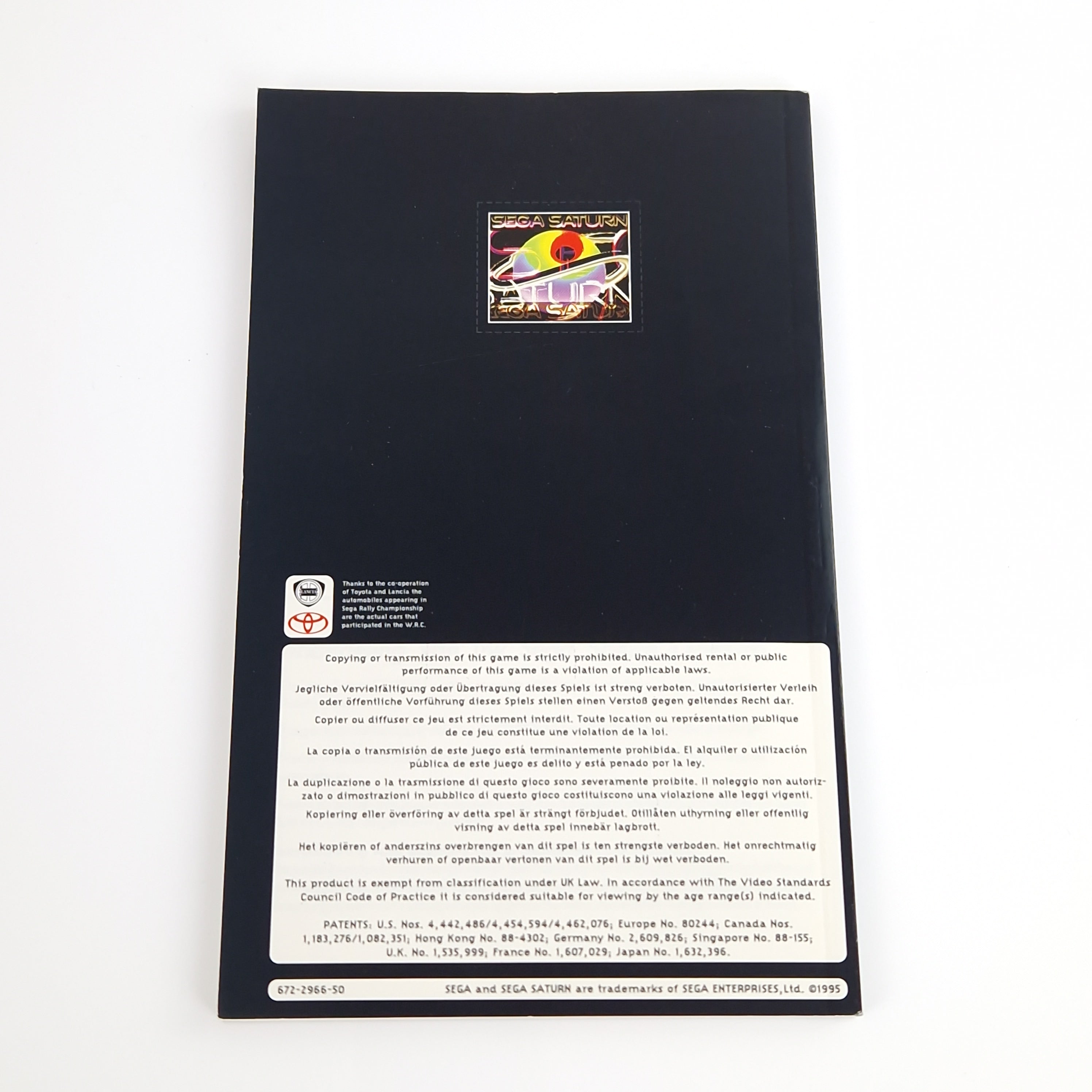 Sega Saturn Spiel – Sega Rally Championship (OVP PAL)