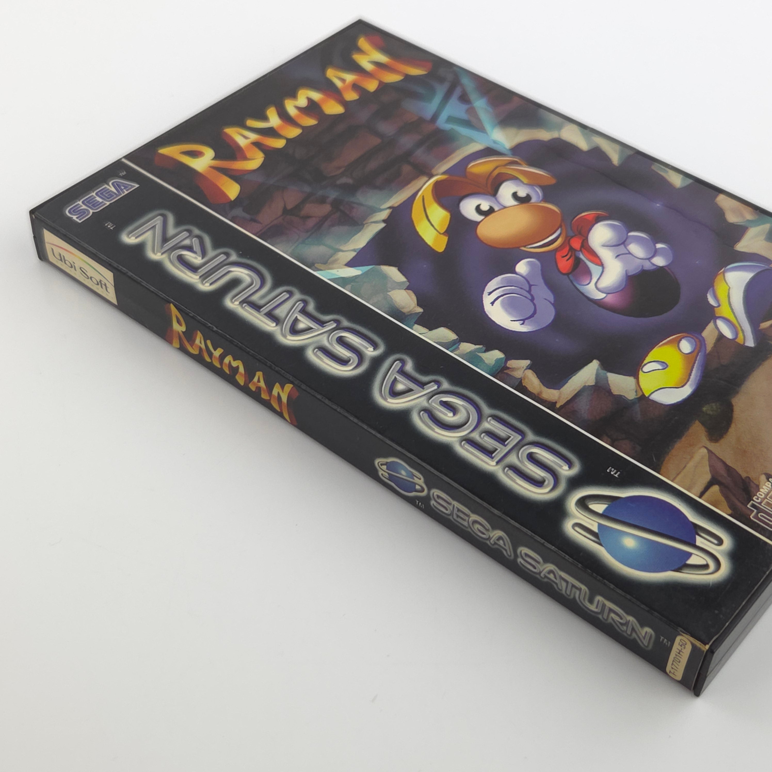 Sega Saturn Spiel – Rayman PAL CD Anleitung OVP