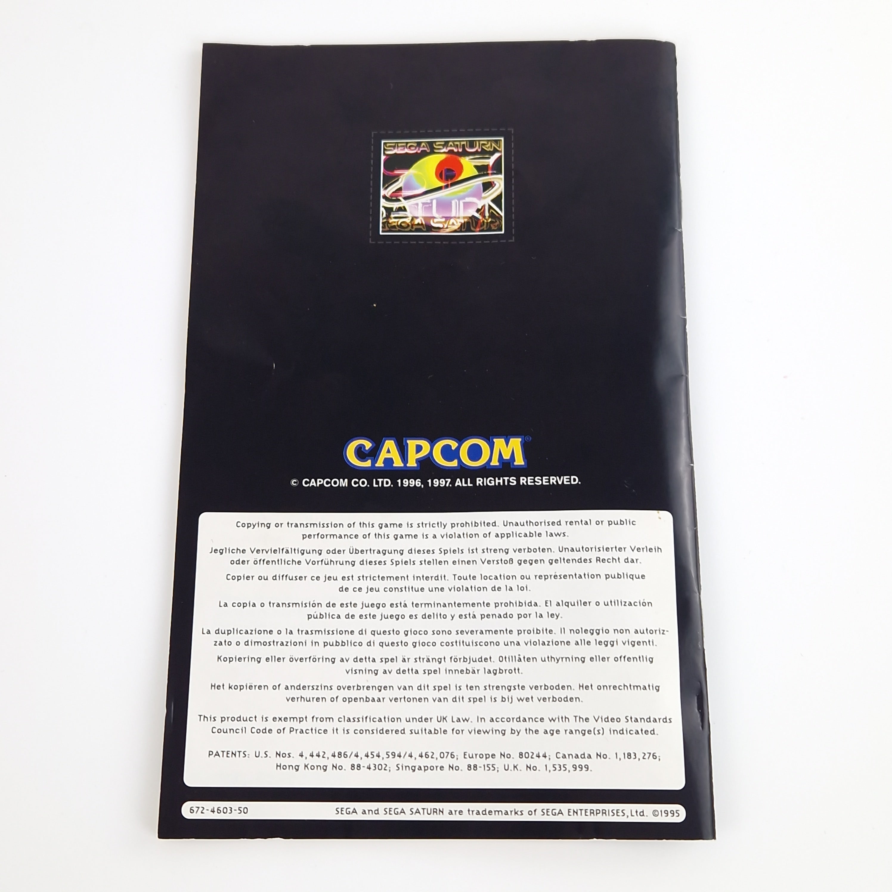 Sega Saturn Spiel – Resident Evil OVP PAL USK18