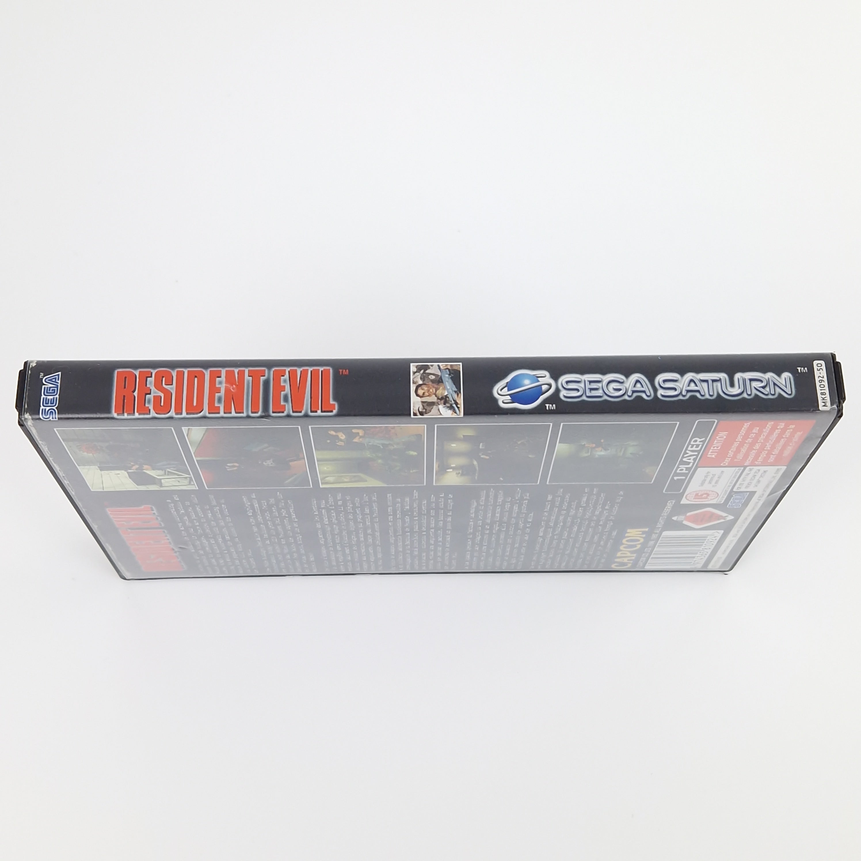 Sega Saturn Spiel – Resident Evil OVP PAL USK18