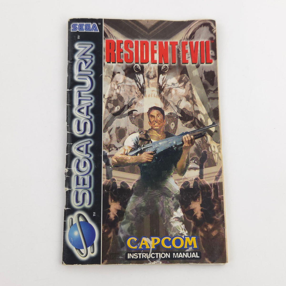 Sega Saturn Spiel Resident Evil OVP