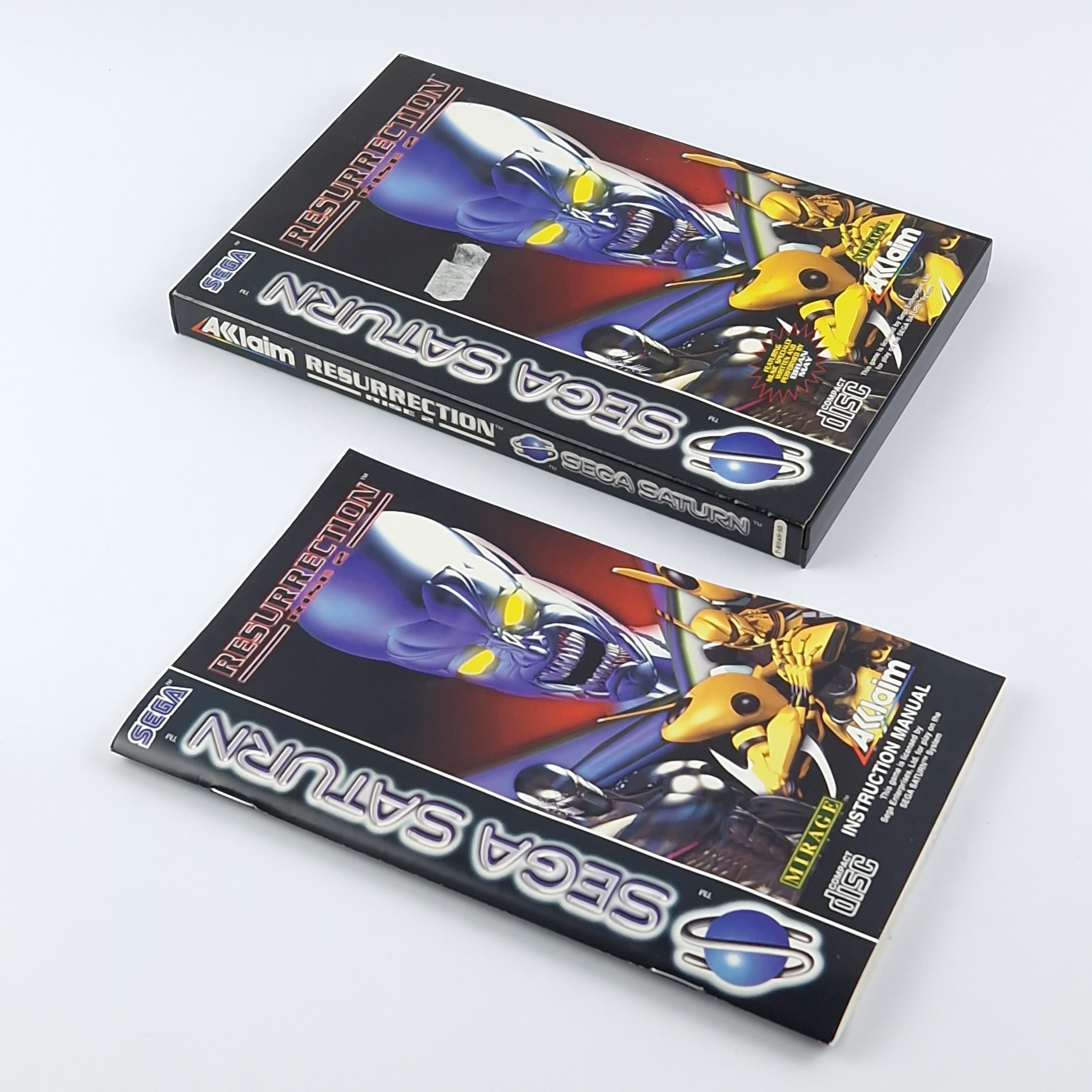 Sega Saturn Spiel – Resurrection Rise 2 OVP PAL