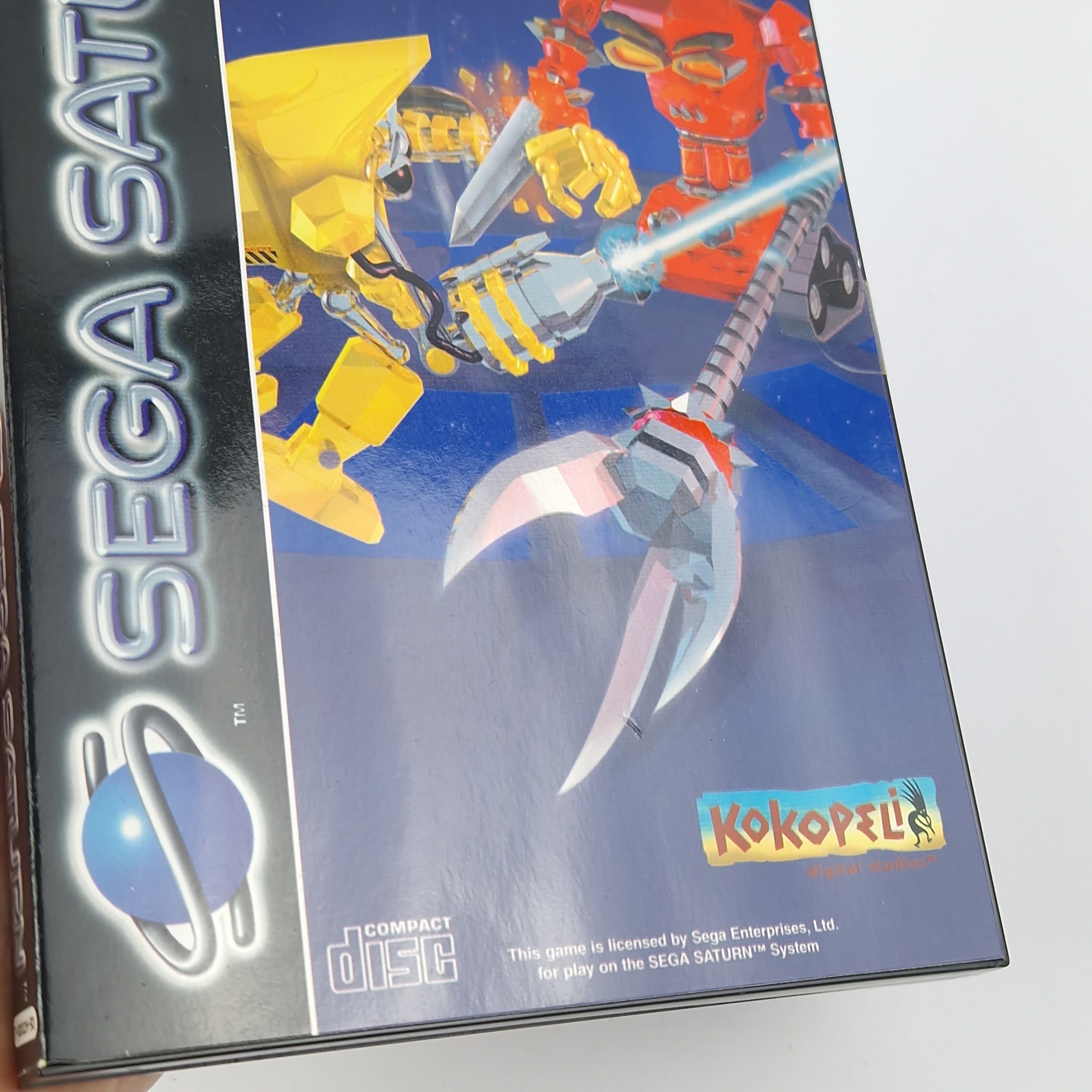 Sega Saturn Spiel – Robo Pit (NEU Sticker Seal OVP)