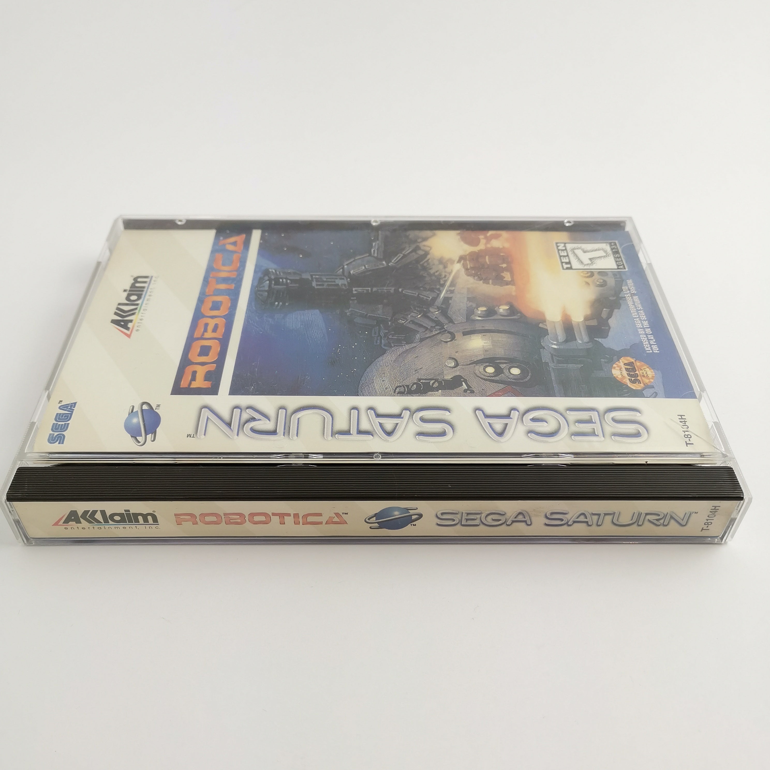 Sega Saturn Spiel – Robotica OVP NTSC-U/C USA