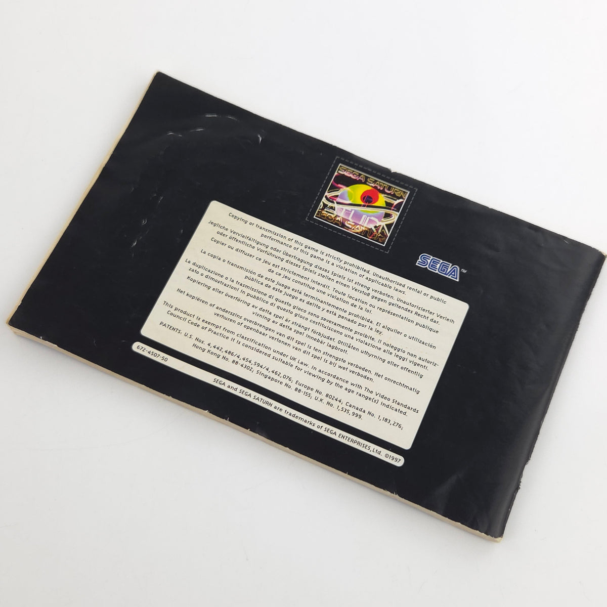 Sega Saturn Spiel Shining the Holy Ark OVP