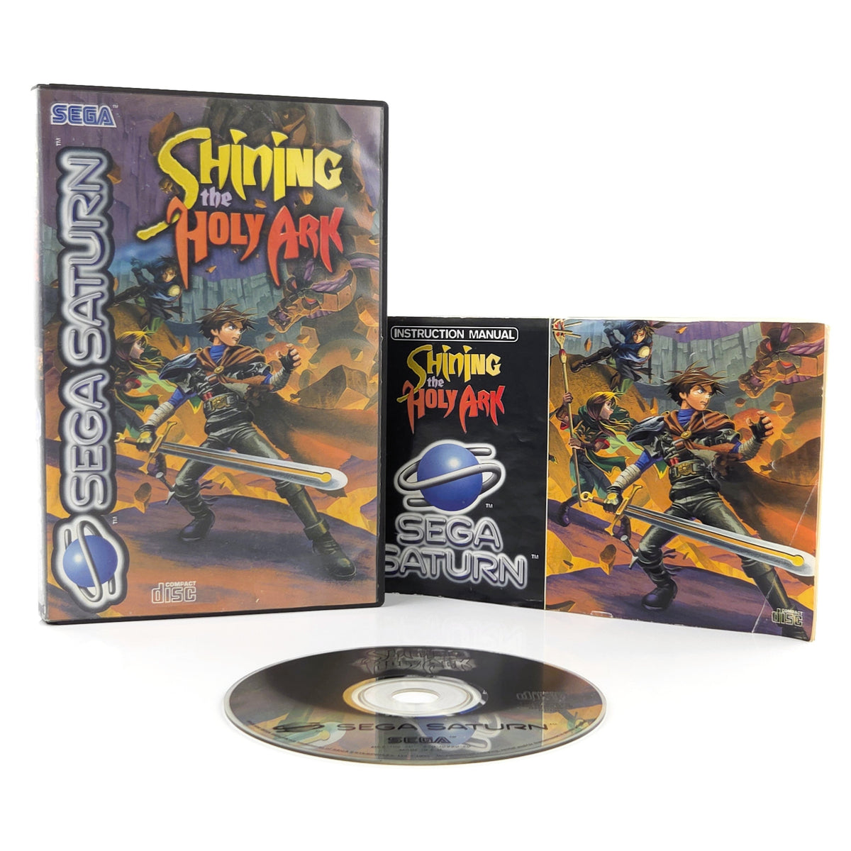 Sega Saturn Spiel Shining the Holy Ark OVP