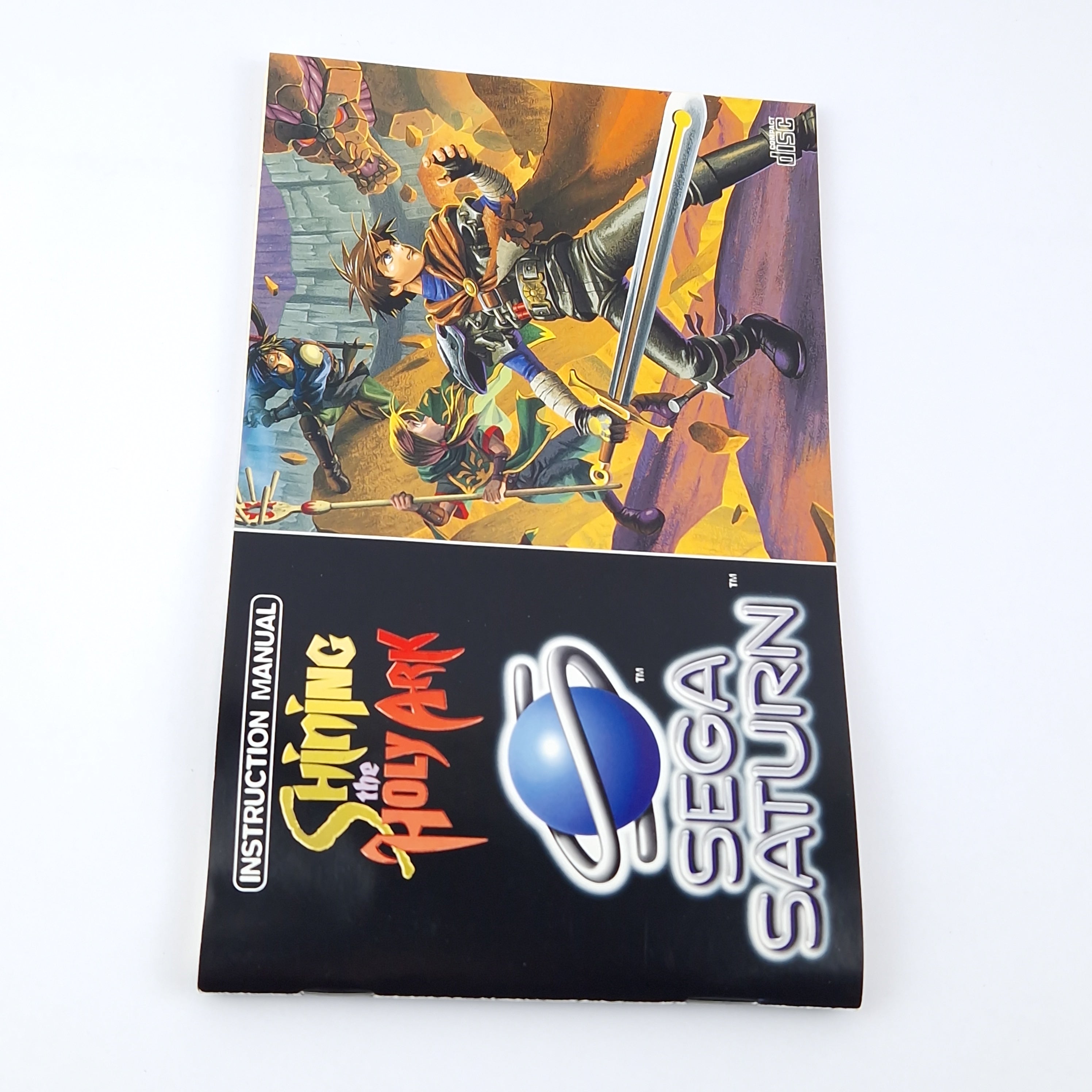 Sega Saturn Spiel – Shining The Holy Ark PAL OVP Anleitung