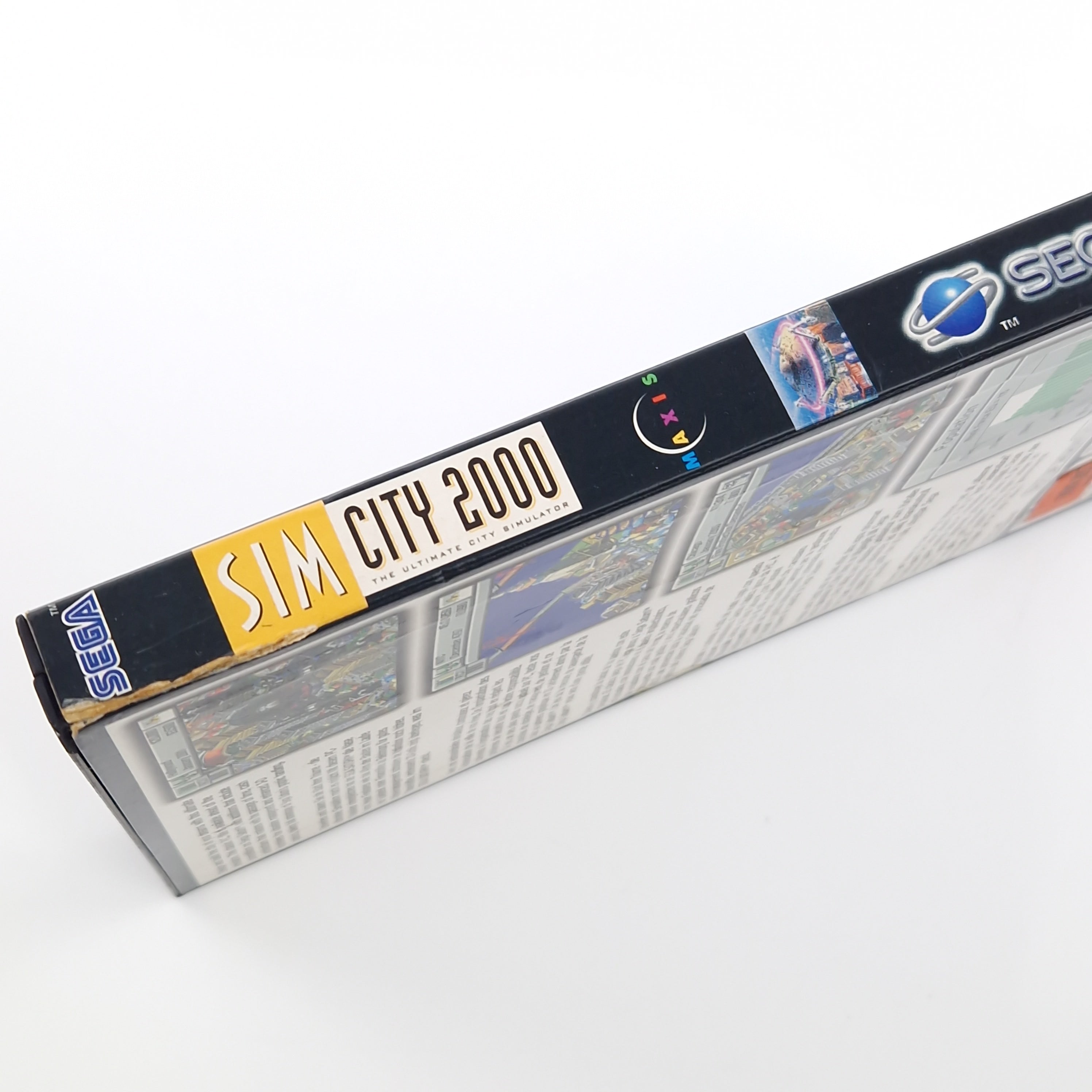 Sega Saturn Spiel – Sim City 2000 PAL OVP Simulation