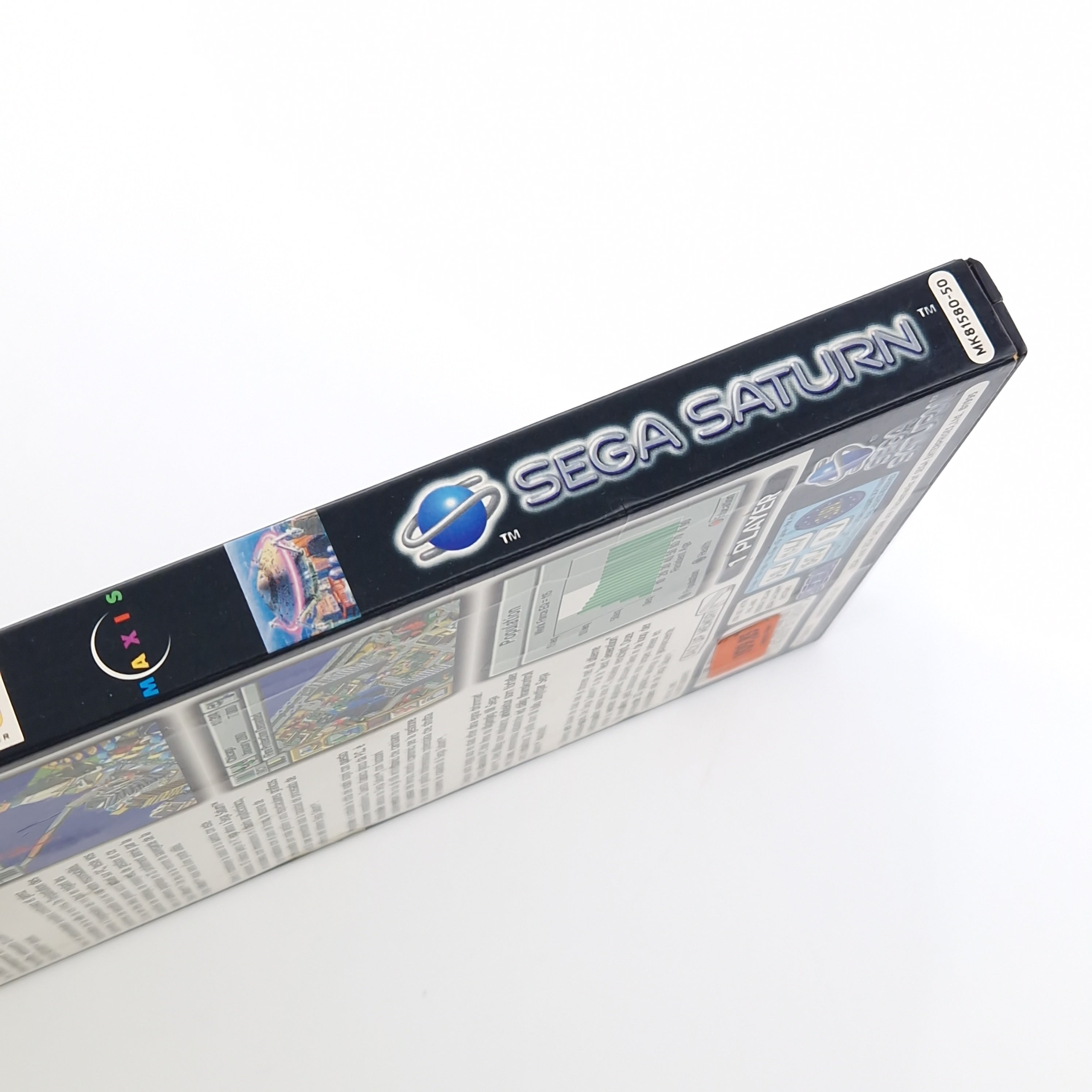 Sega Saturn Spiel – Sim City 2000 PAL OVP Simulation