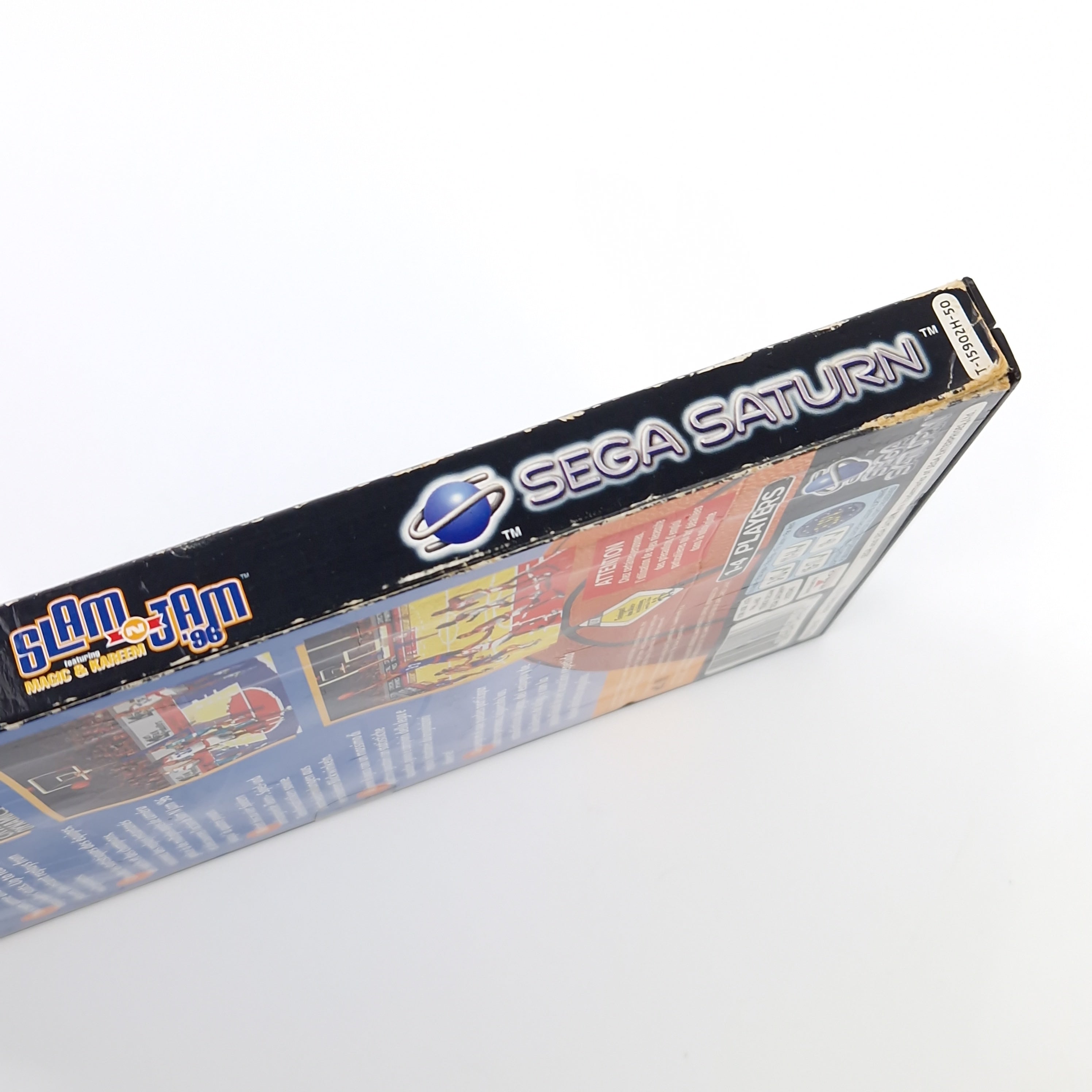 Sega Saturn Spiel – Slam N Jam 96 Basketball Game PAL OVP