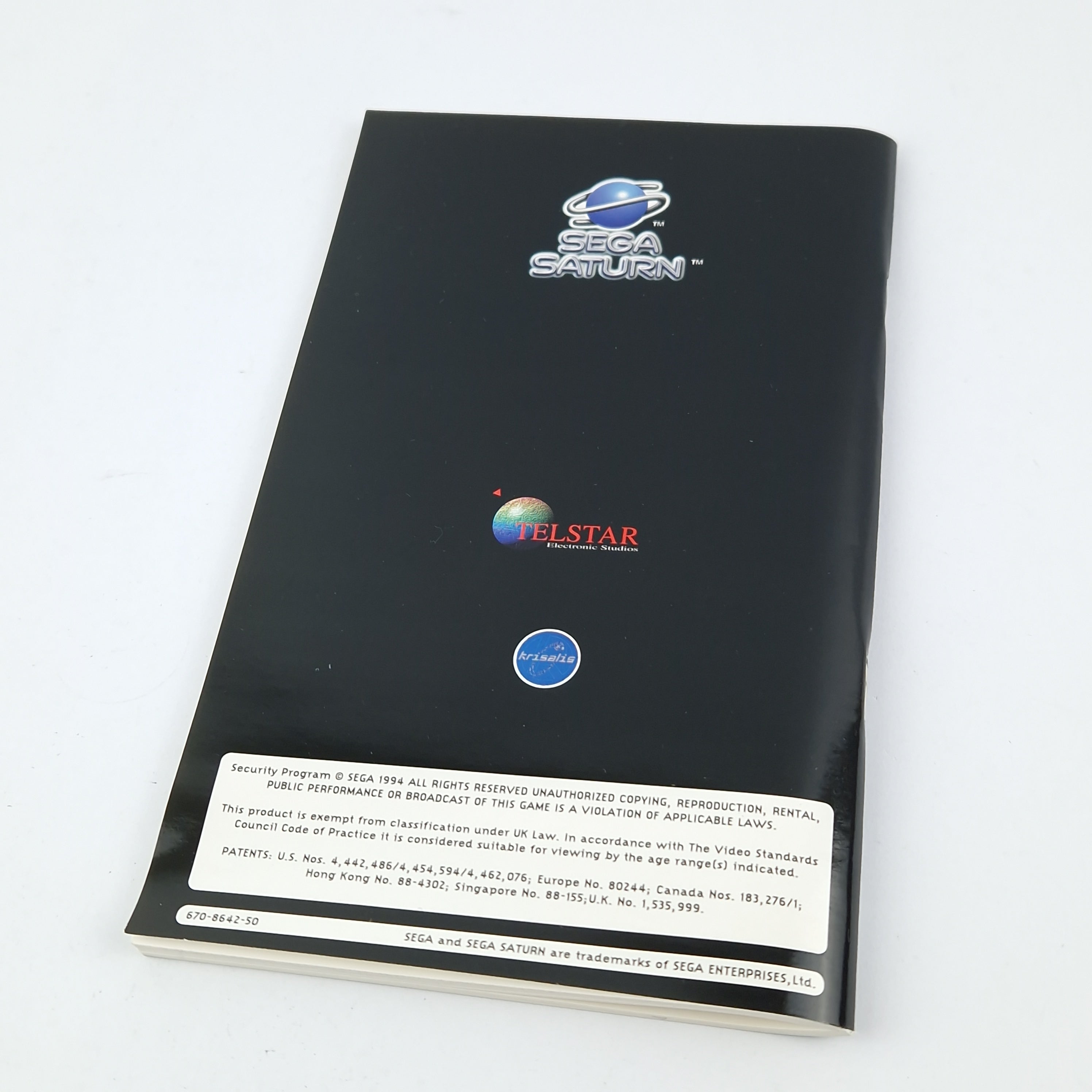 Sega Saturn Spiel – Starfighter 3000 OVP PAL CIB