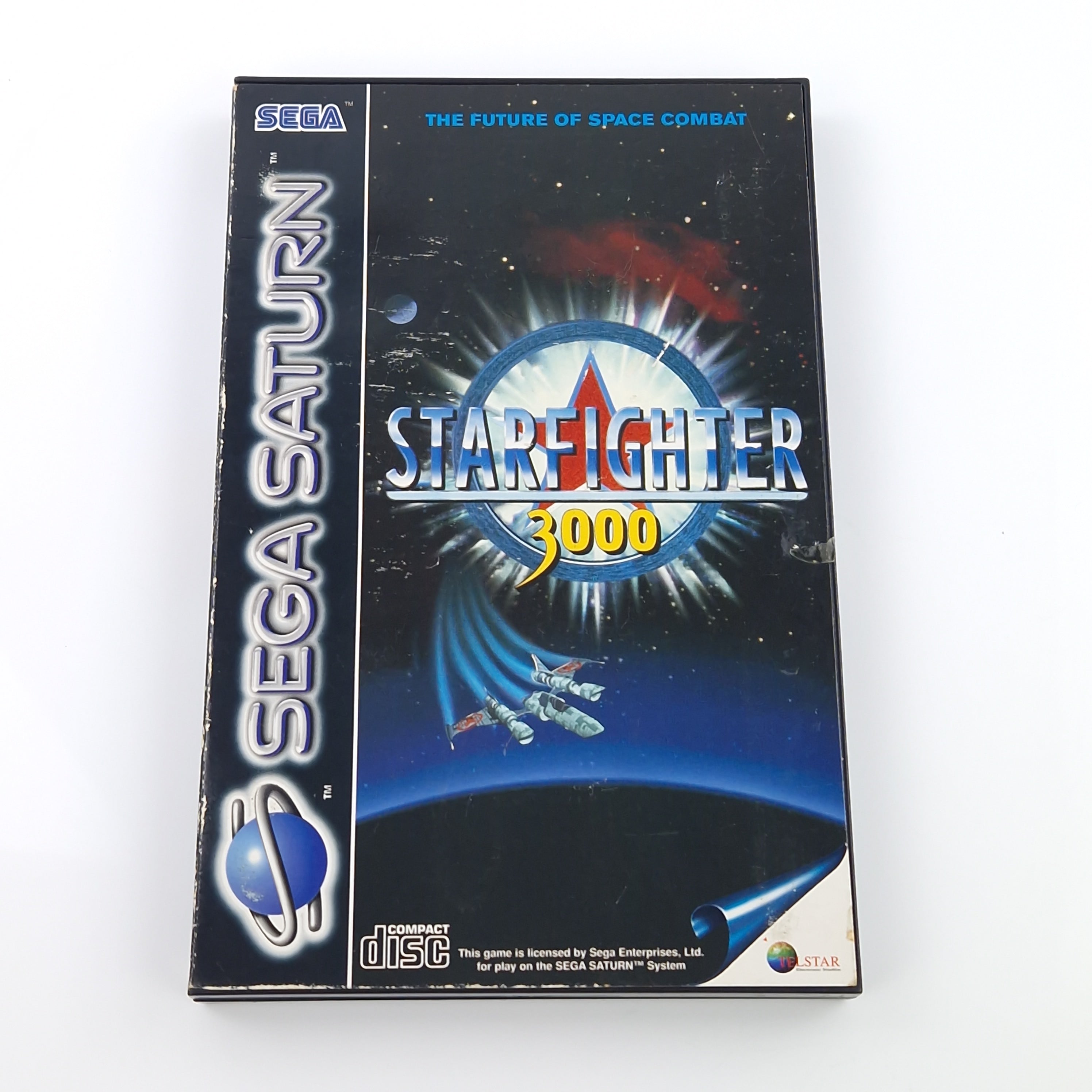 Sega Saturn Spiel – Starfighter 3000 OVP Anleitung