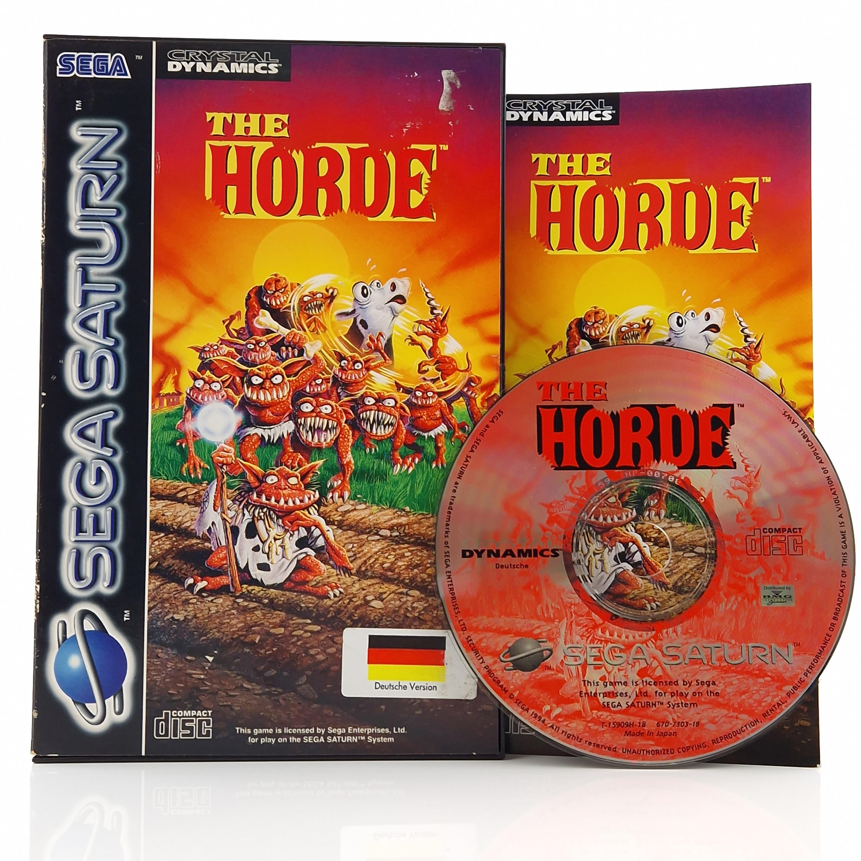 Sega Saturn Spiel – The Horde OVP PAL