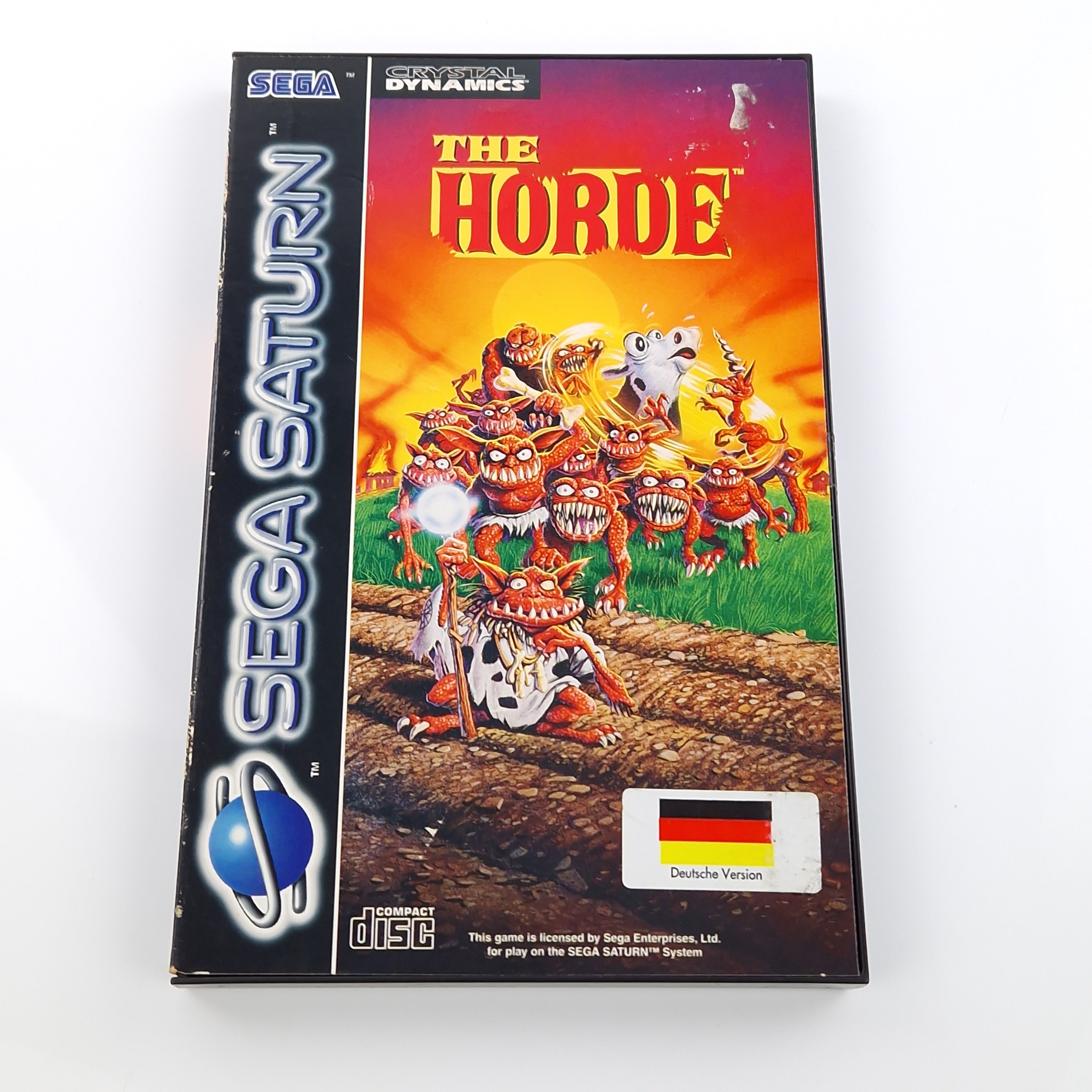 Sega Saturn Spiel – The Horde OVP PAL