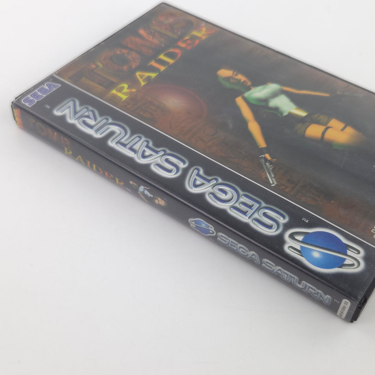 Sega Saturn Spiel Tomb Raider OVP PAL