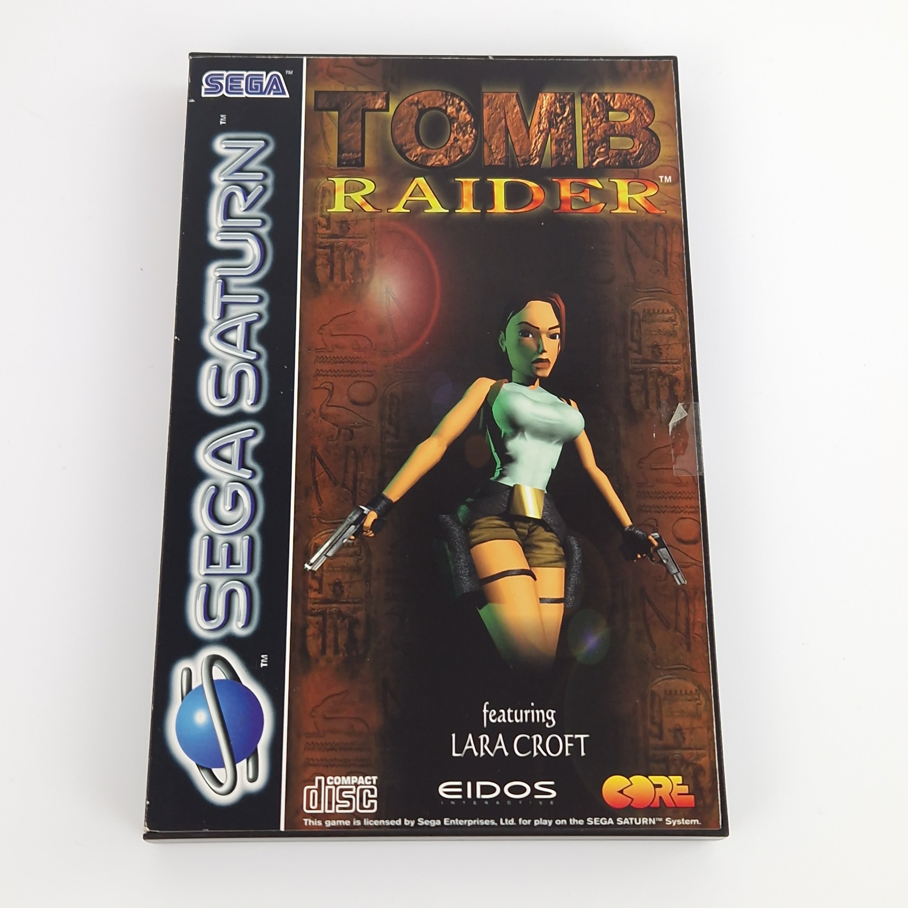 Sega Saturn Spiel – Tomb Raider Lara Croft (OVP PAL)