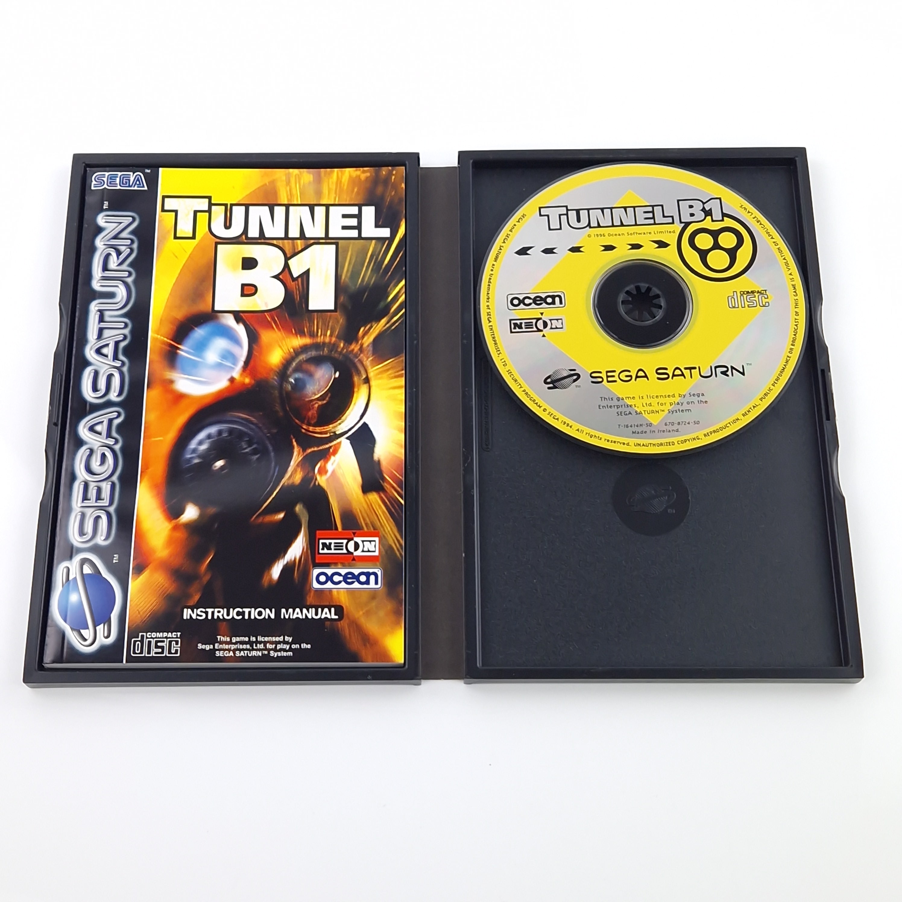 Sega Saturn Spiel – Tunnel B1 OVP PAL Ocean