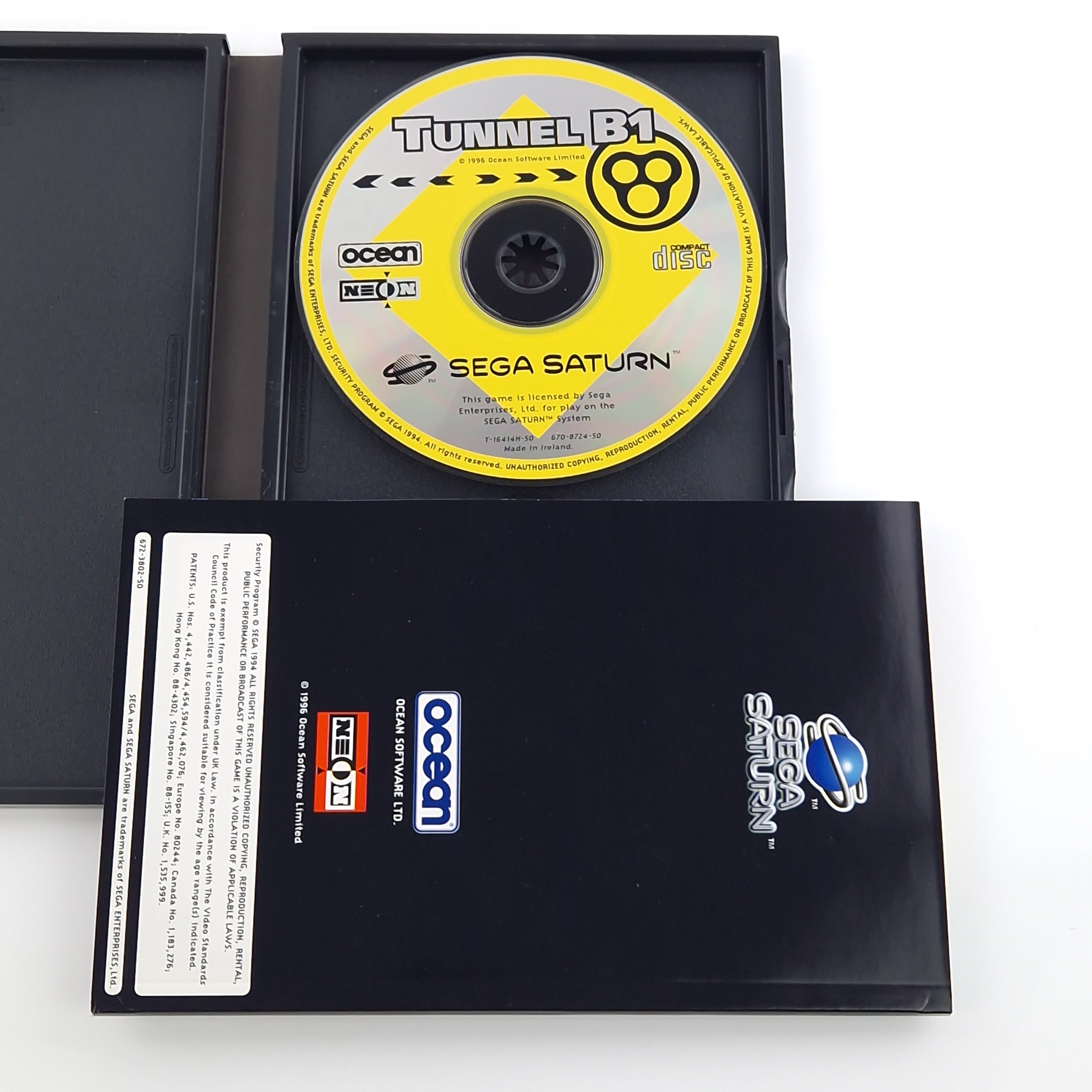 Sega Saturn Spiel – Tunnel B1 OVP PAL Ocean