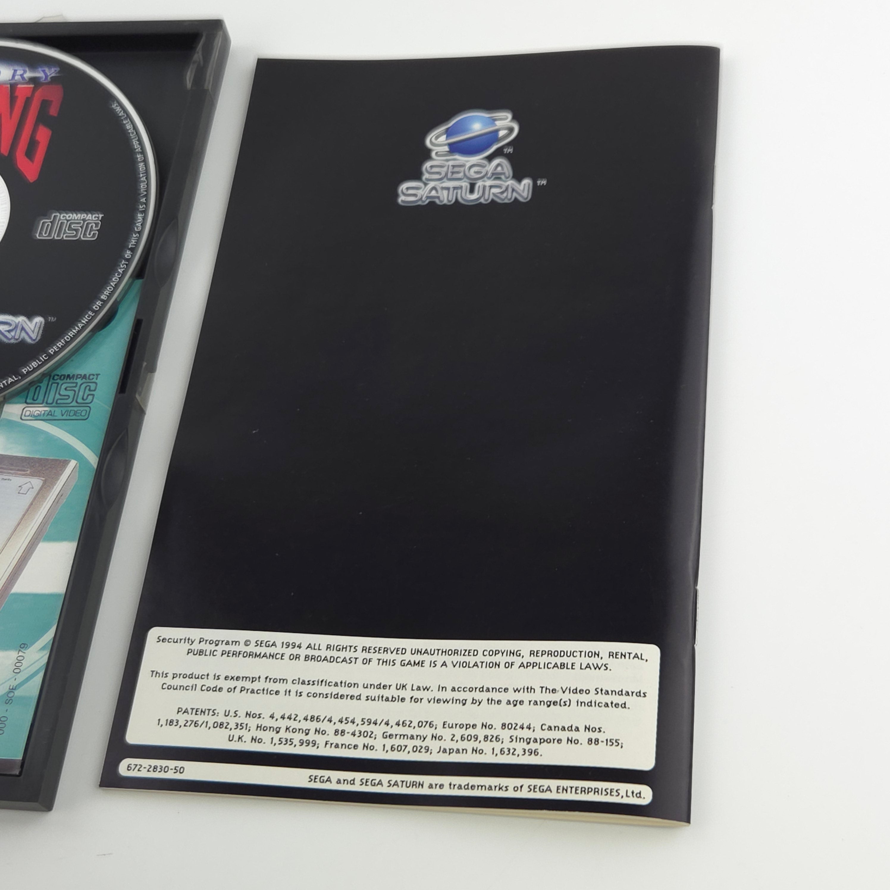Sega Saturn Spiel – Victory Boxing OVP PAL