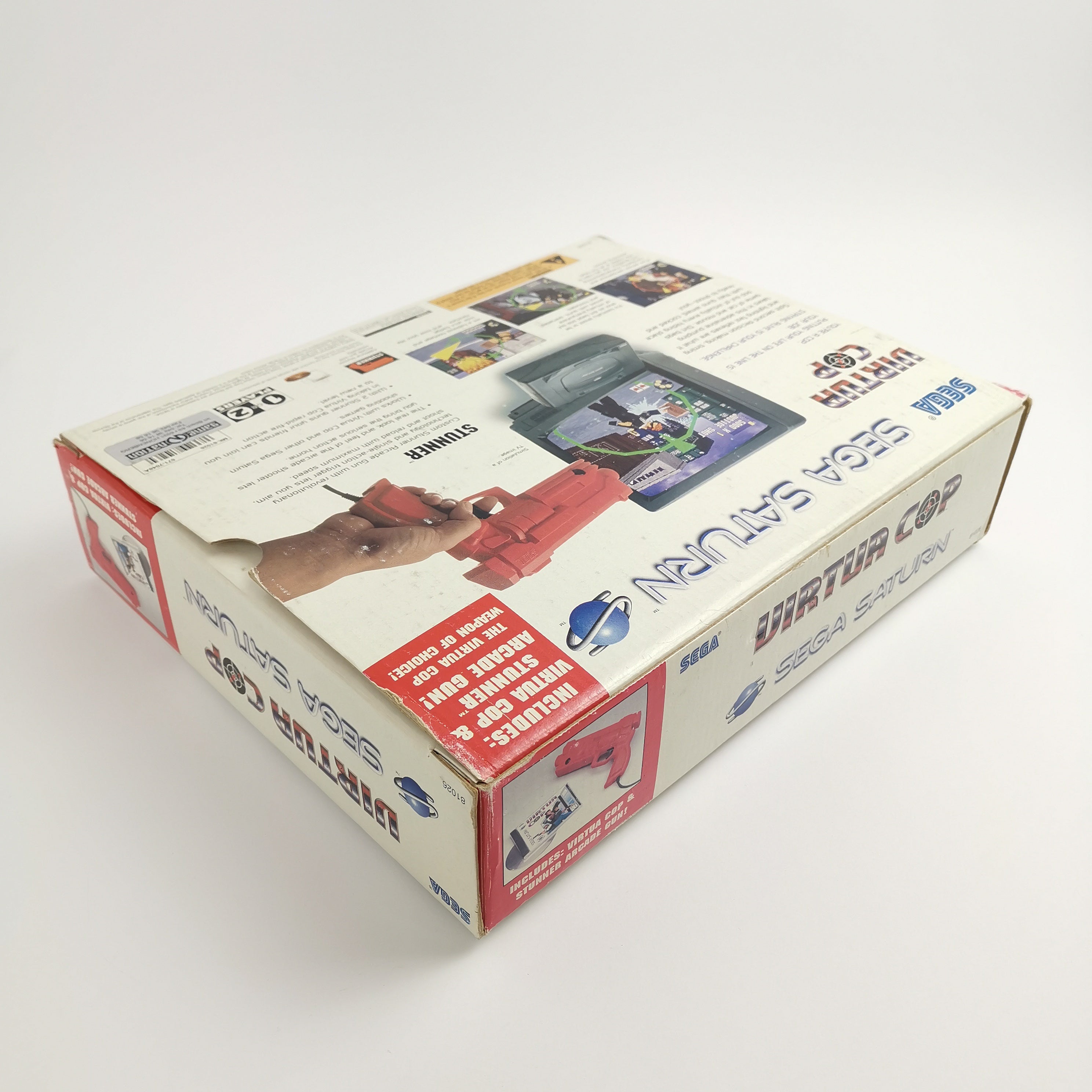 Sega Saturn Spiel: Virtua Cop + Gun | amerikanische Version NTSC-U/C USA | OVP