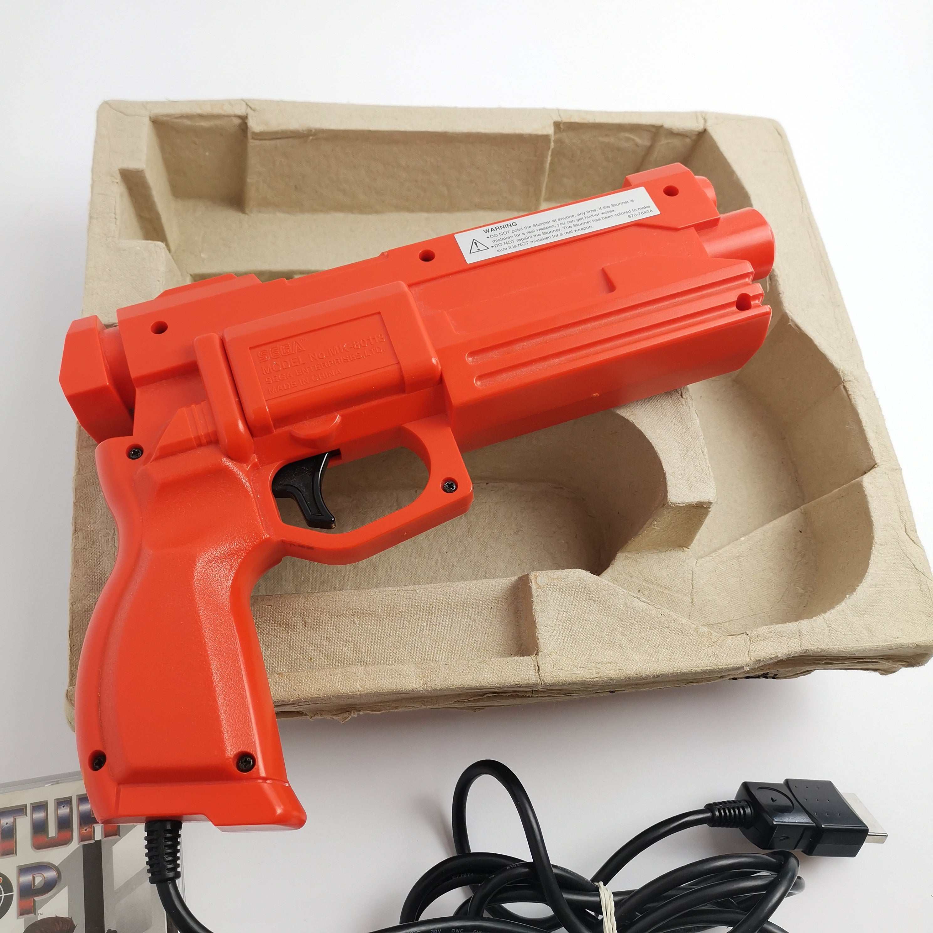 Sega Saturn Spiel: Virtua Cop + Gun | amerikanische Version NTSC-U/C USA | OVP