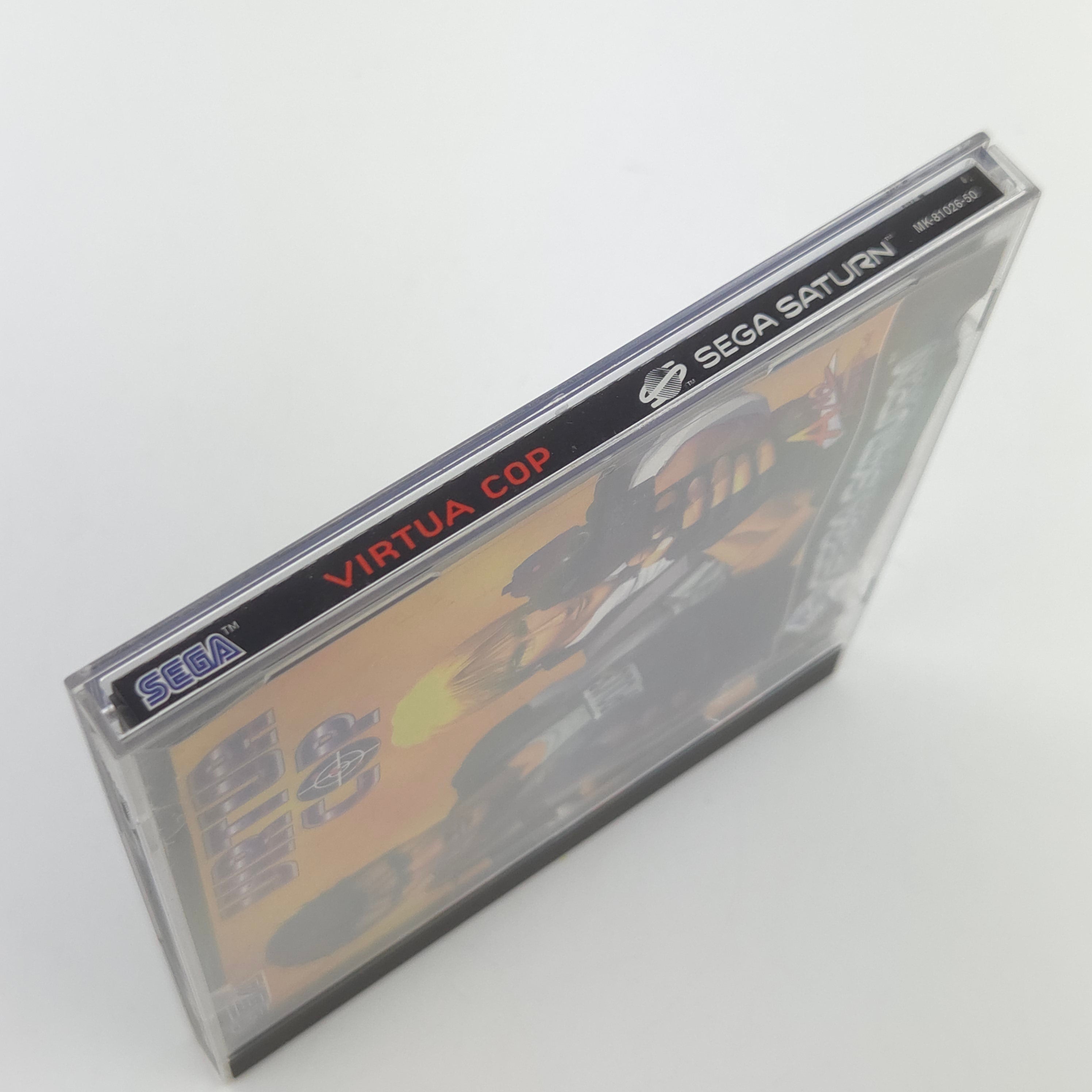 Sega Saturn Spiel – Virtua Cop Jewel Case OVP PAL EUR