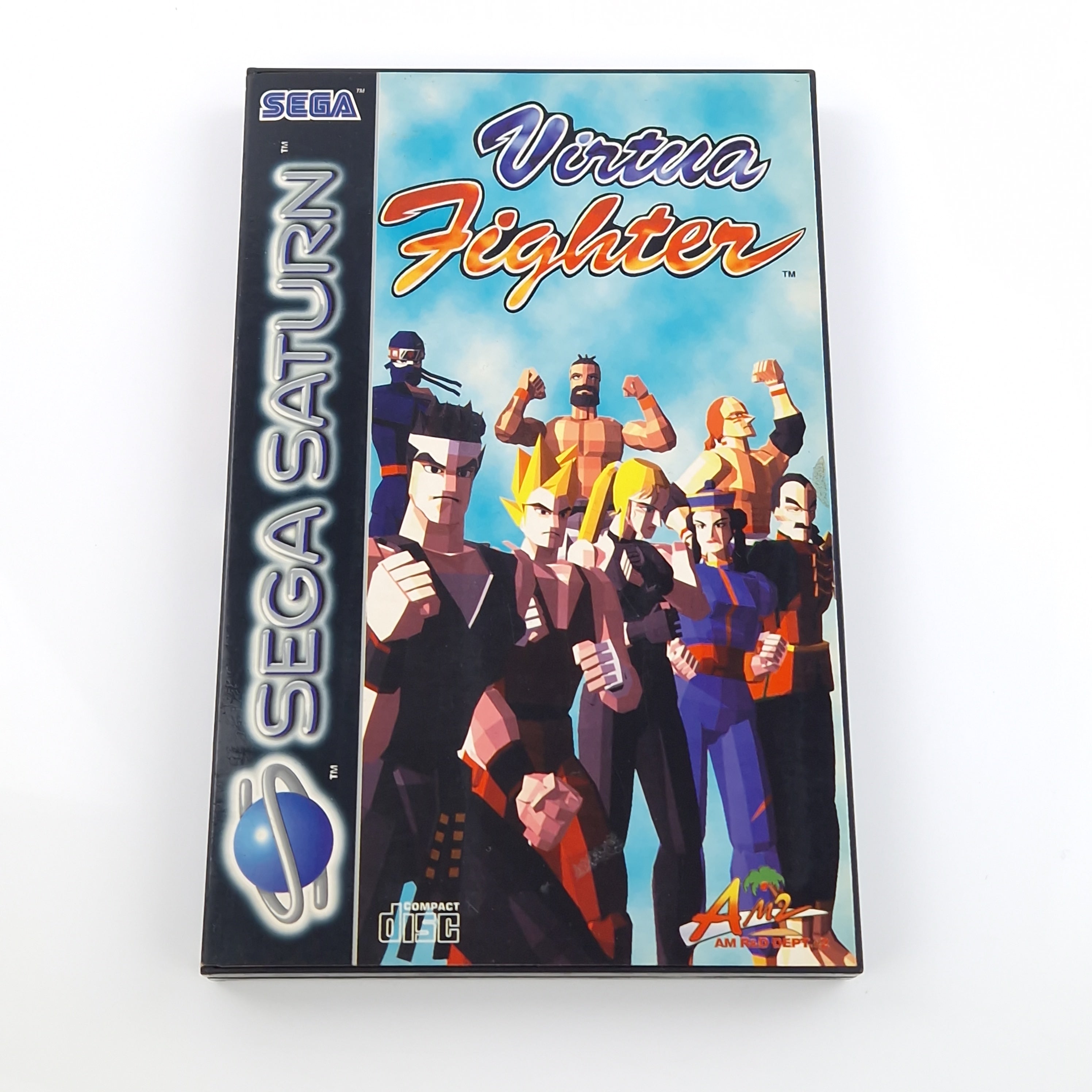 Sega Saturn Spiel – Virtua Fighter OVP PAL Beat em Up
