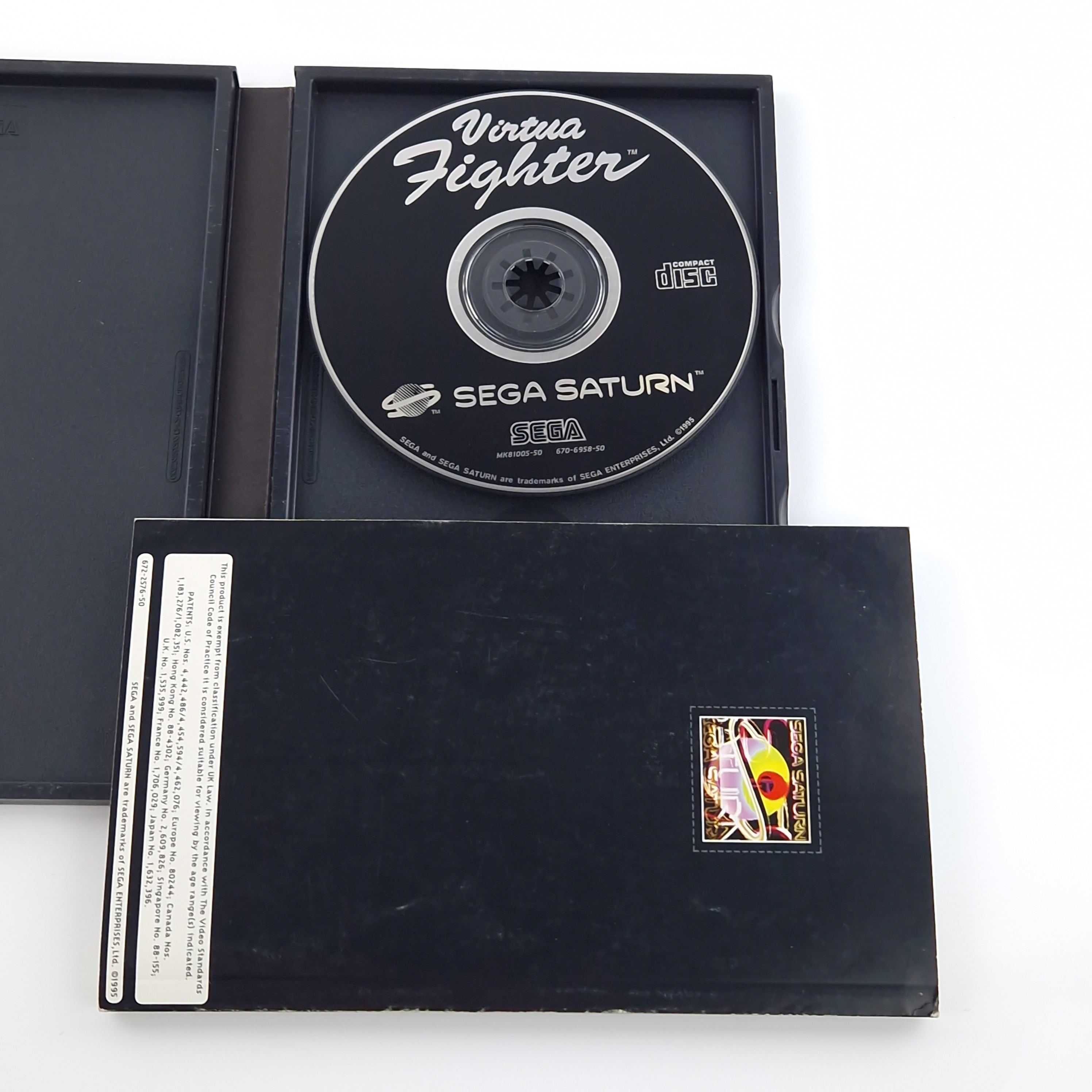 Sega Saturn Spiel – Virtua Fighter OVP PAL Beat em Up