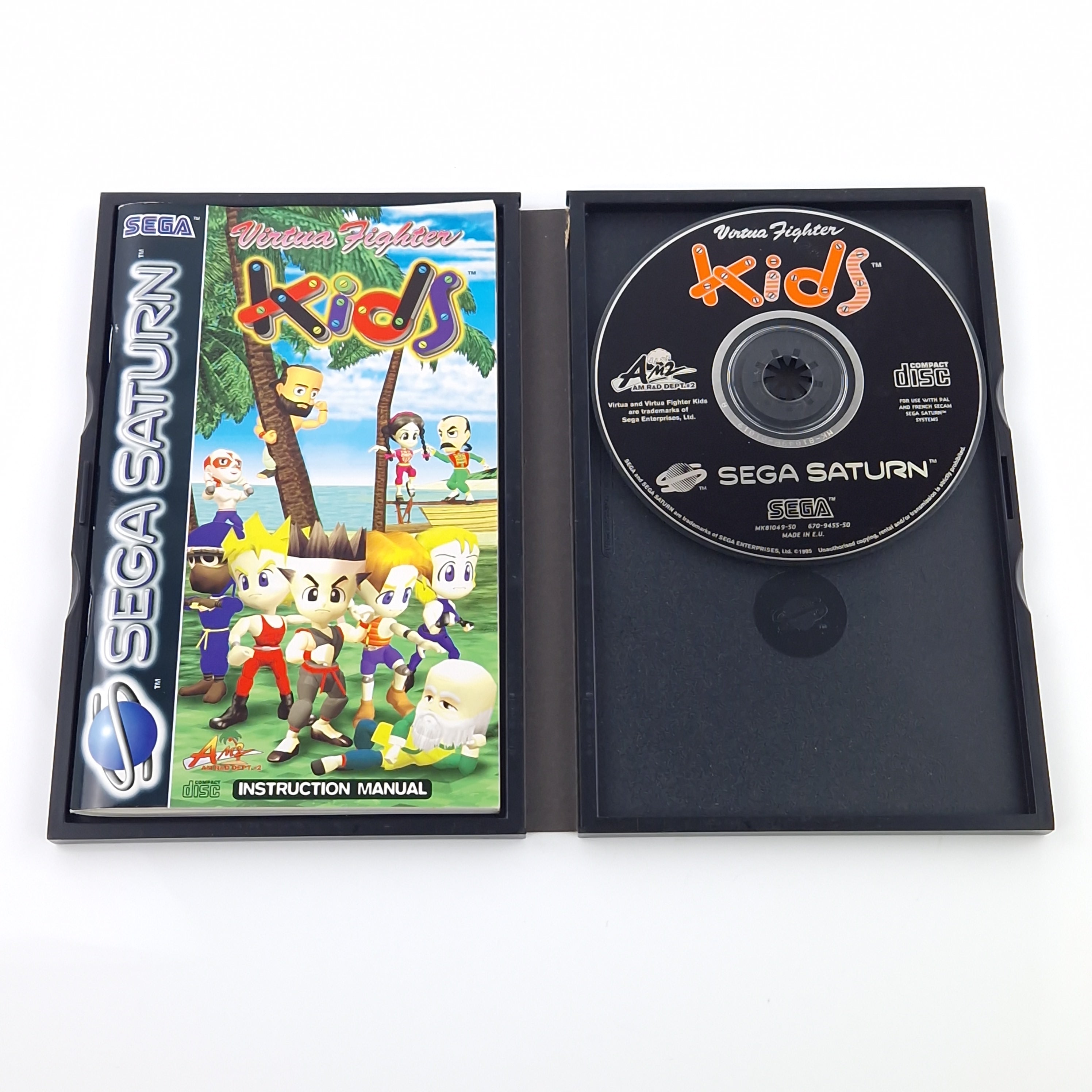 Sega Saturn Spiel – Virtua Fighter Kids (PAL OVP)