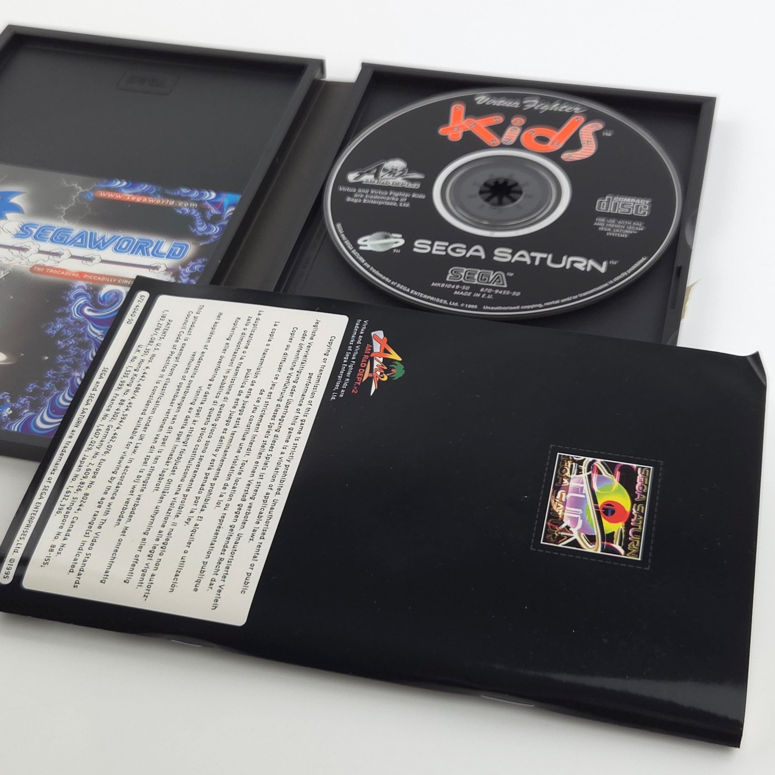 Sega Saturn Spiel – Virtua Fighter Kids (OVP PAL)