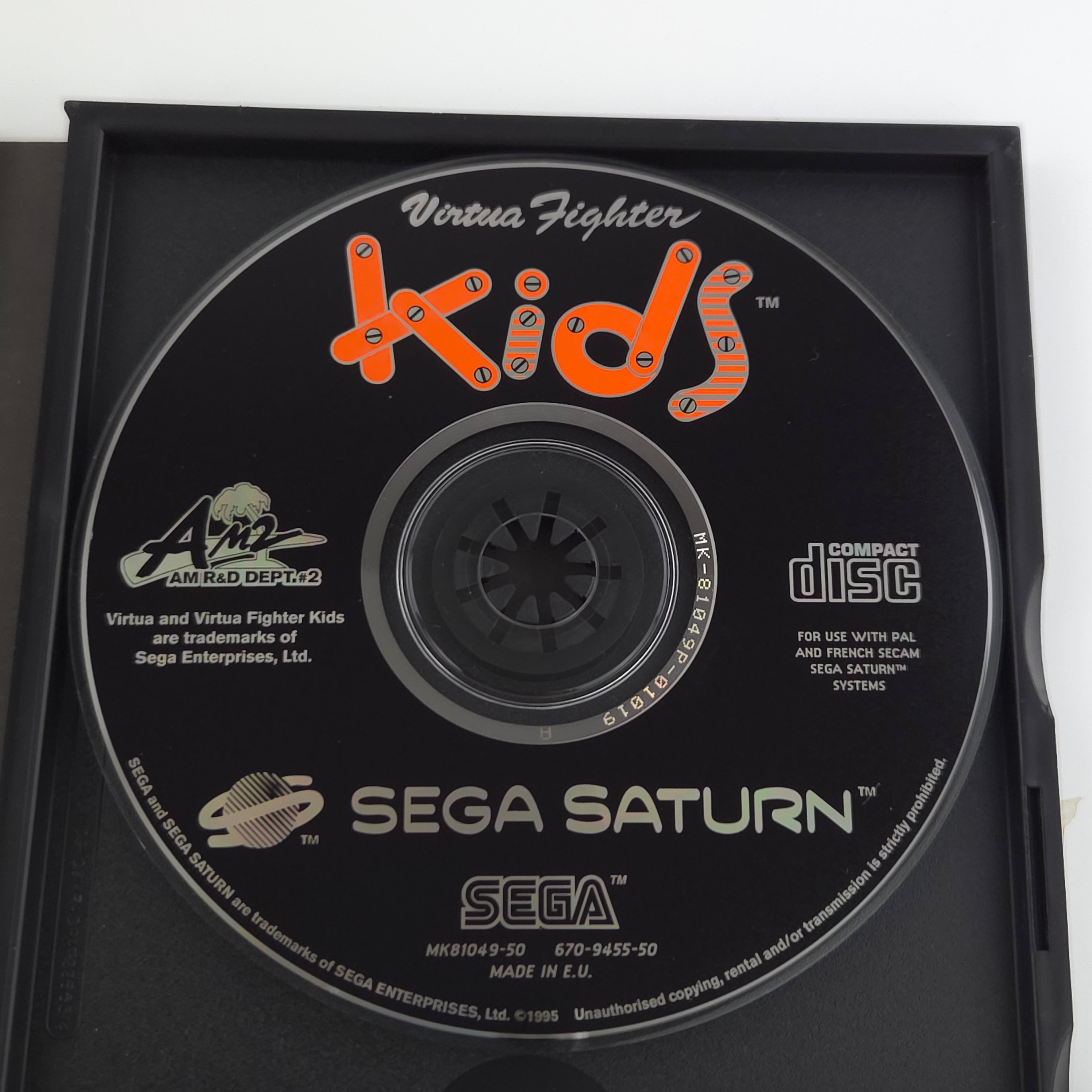 Sega Saturn Spiel – Virtua Fighter Kids (OVP PAL)